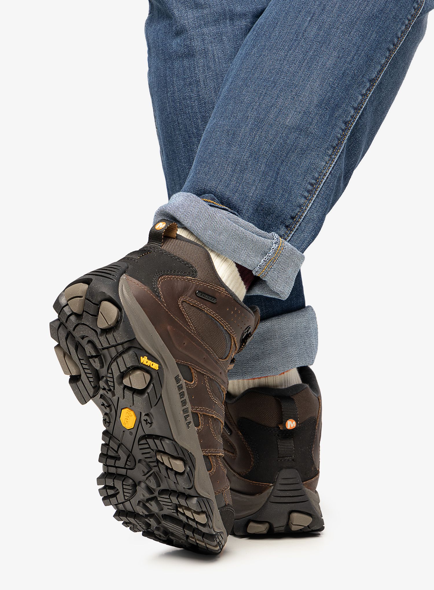 Planinarske cipele Merrell Moab 3 Thermo Mid WP - earth