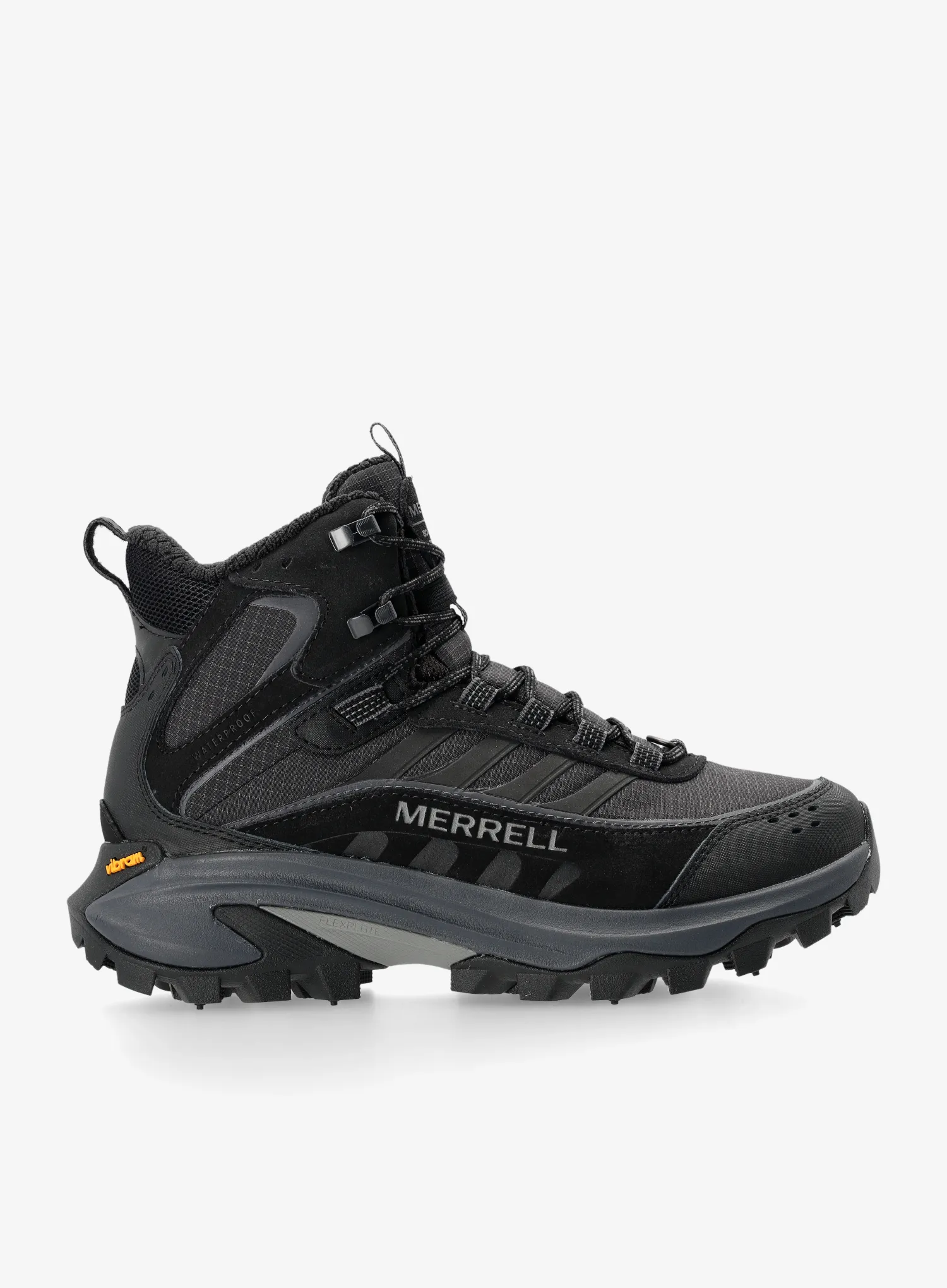 Visoke planinarske cipele Merrell Moab Speed 2 Thermo Mid WP - triple black