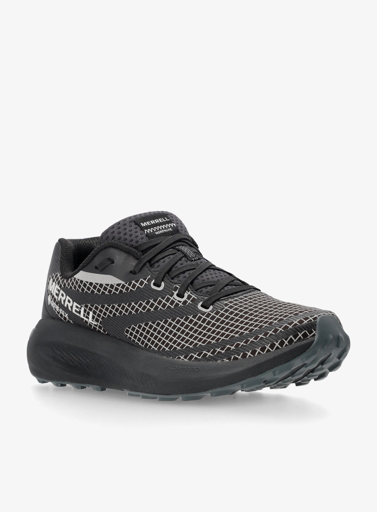Muške tenisice za trčanje Merrell Morphlite Reflective GTX - black/reflective