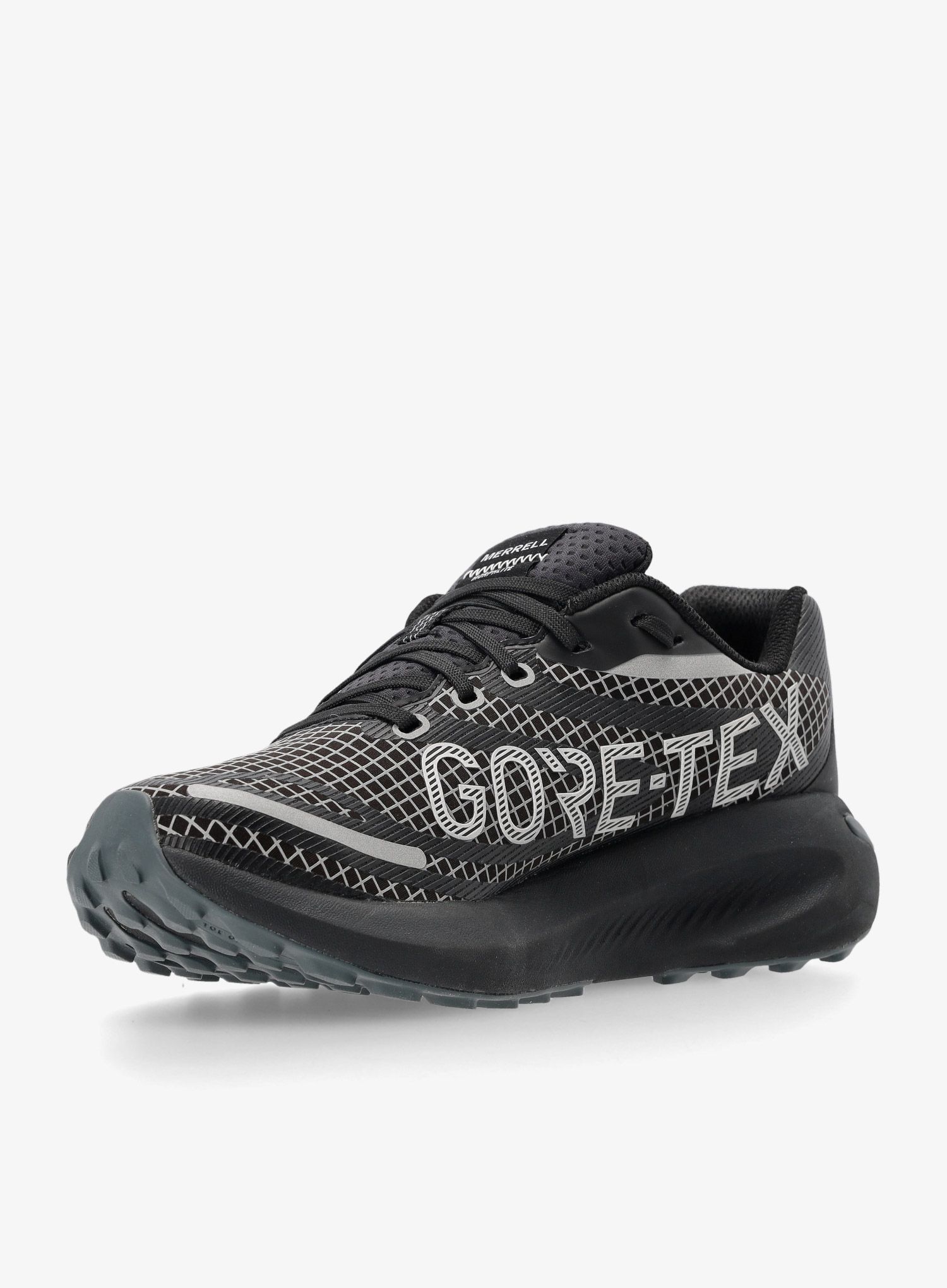 Muške tenisice za trčanje Merrell Morphlite Reflective GTX - black/reflective