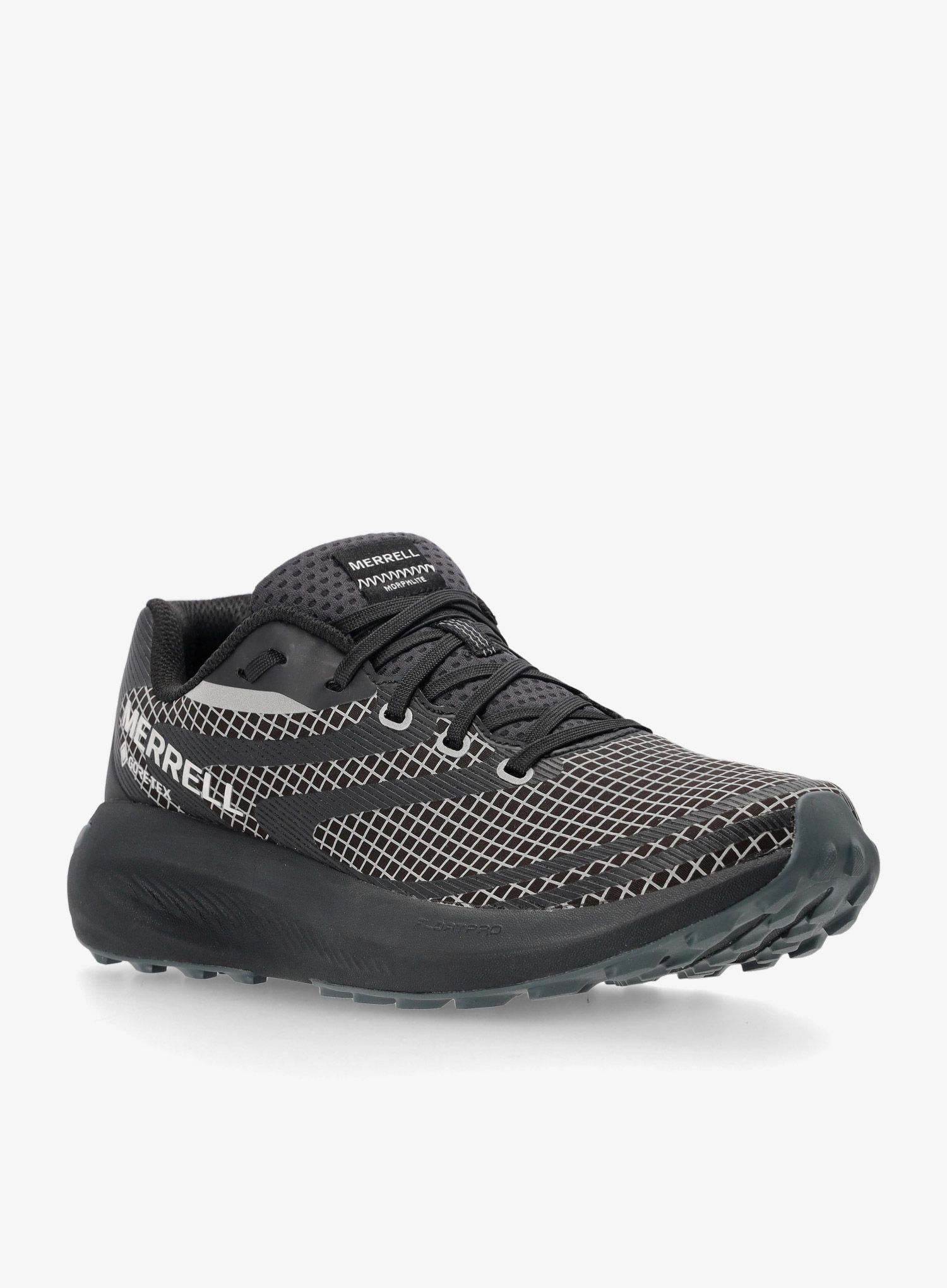 Ženske tenisice za trčanje Merrell Morphlite Reflective GTX - black/reflective