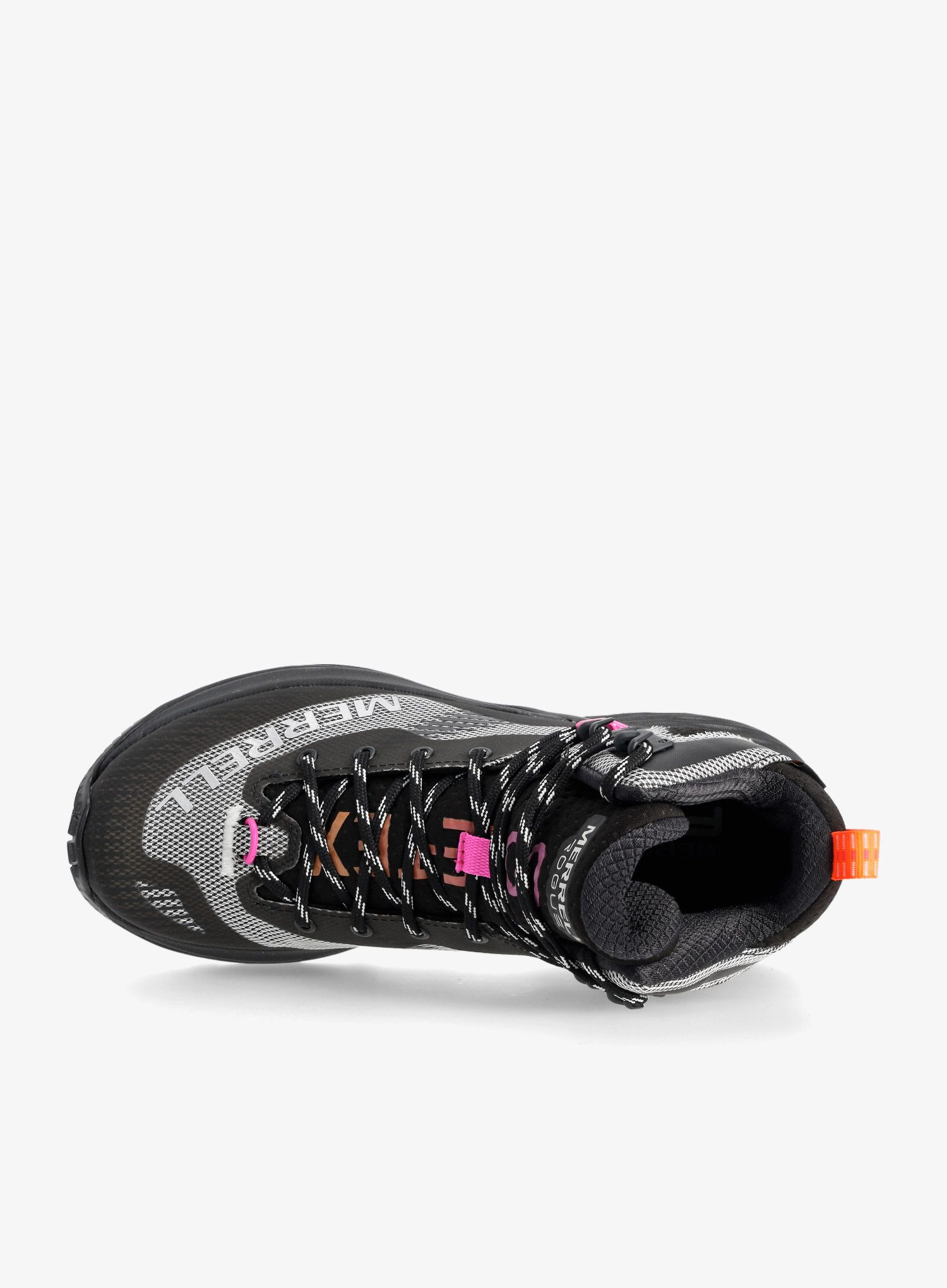 Ženske planinarske cipele Merrell Rogue Hiker Mid GTX - black/white