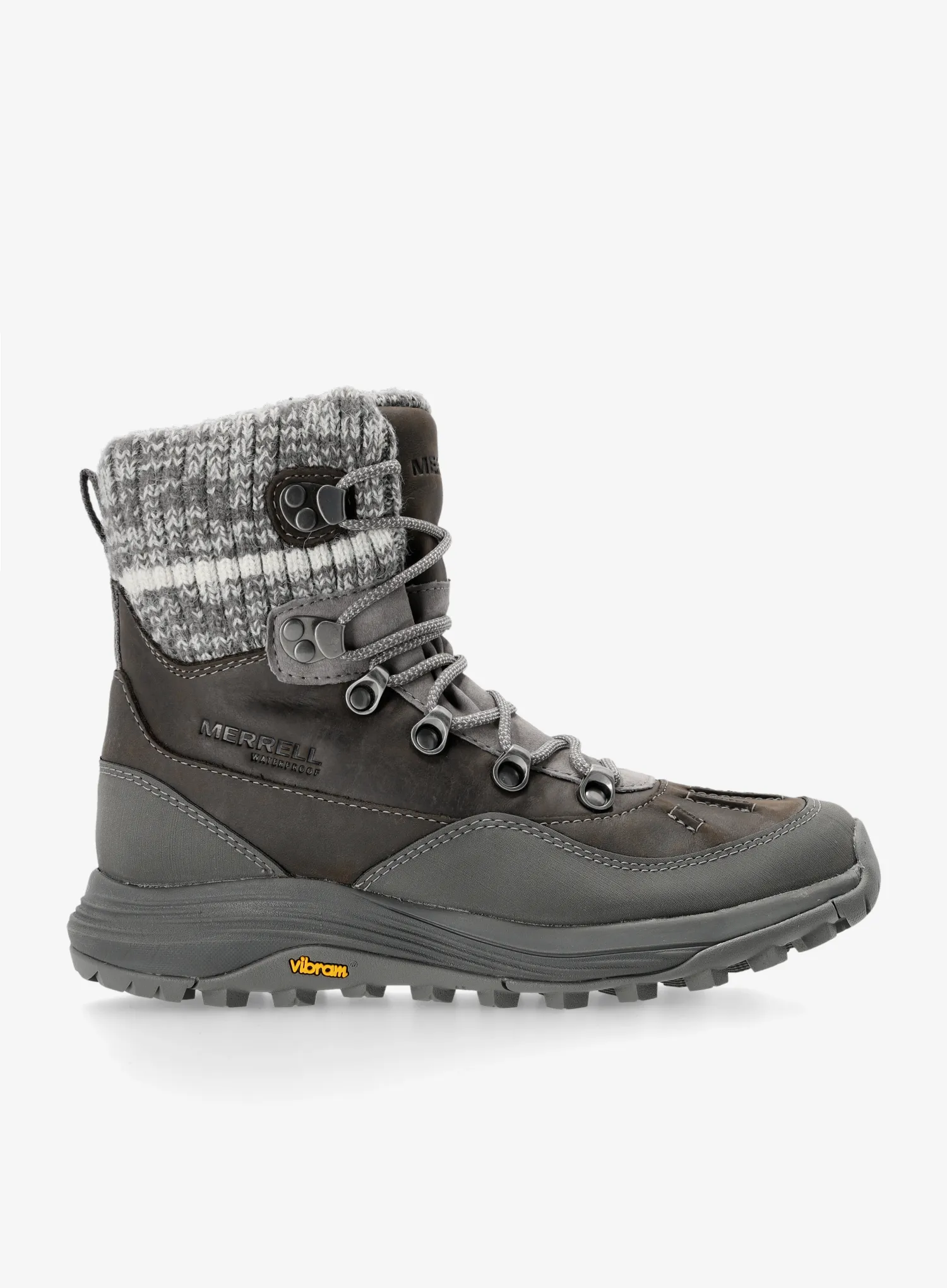 Ženske zimske cipele Merrell Siren 4 Thermo Mid Zip WP - charcoal