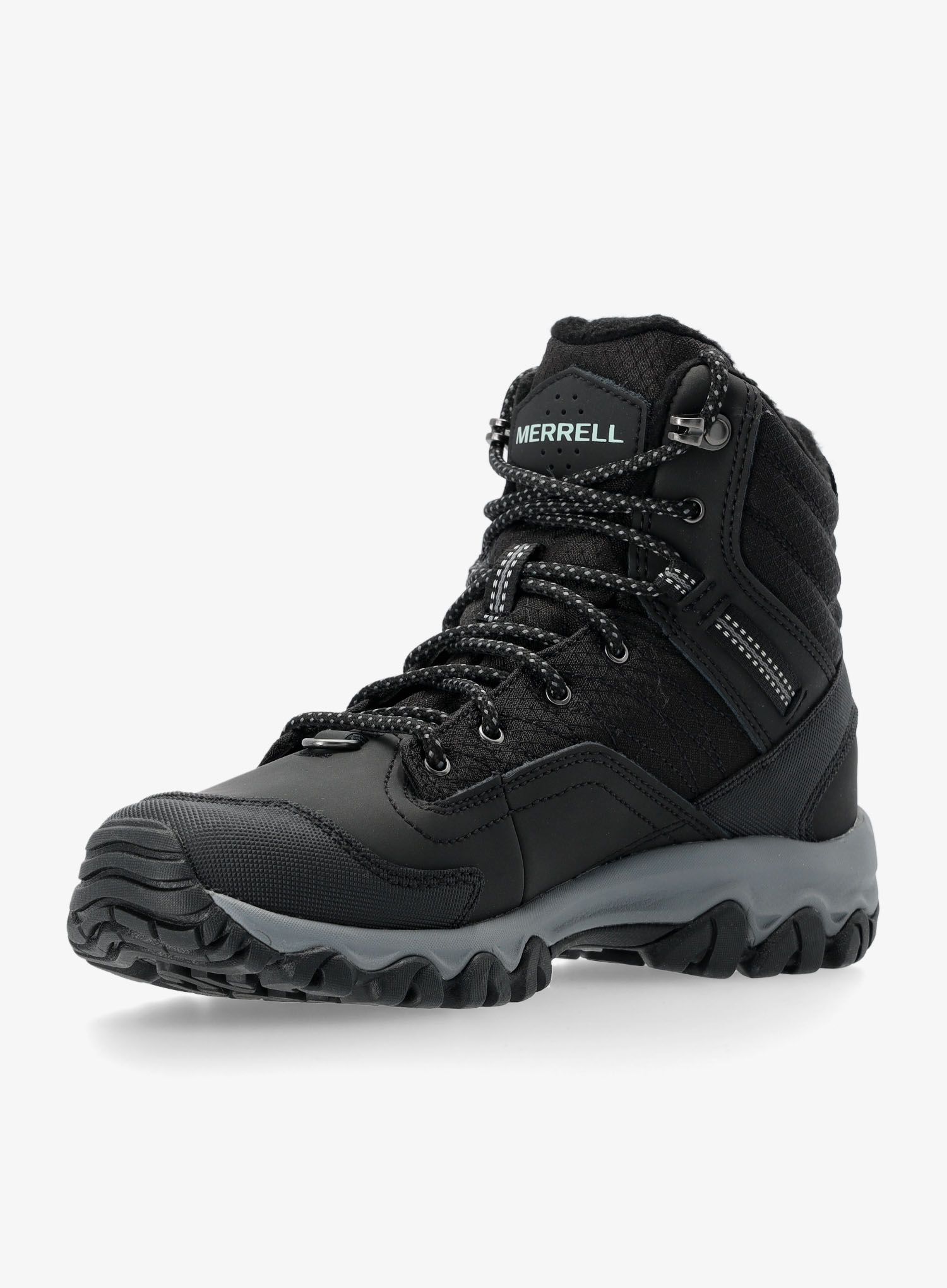 Ženske planinarske cipele Merrell Thermo Akita Mid WP - black