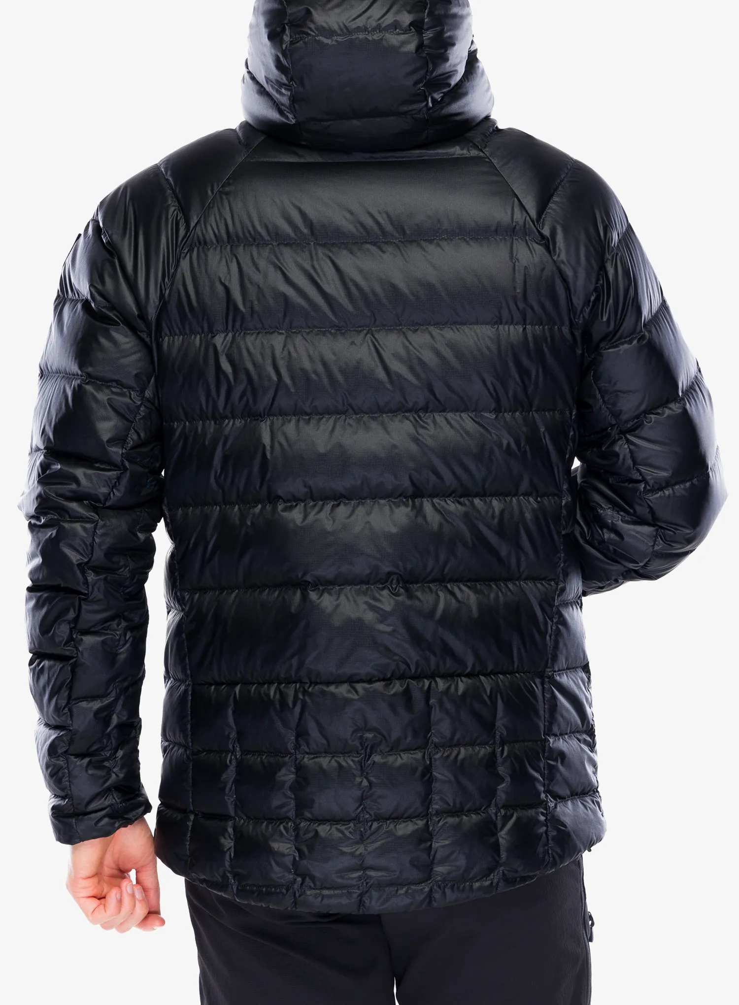 Pernata jakna Millet Trilogy Icon Down Hooded - black