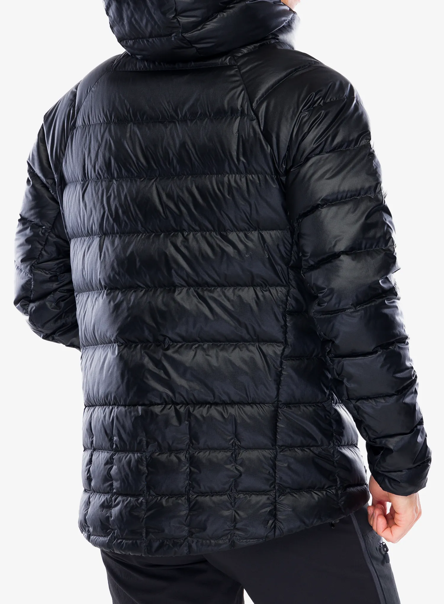 Pernata jakna Millet Trilogy Icon Down Hooded - black