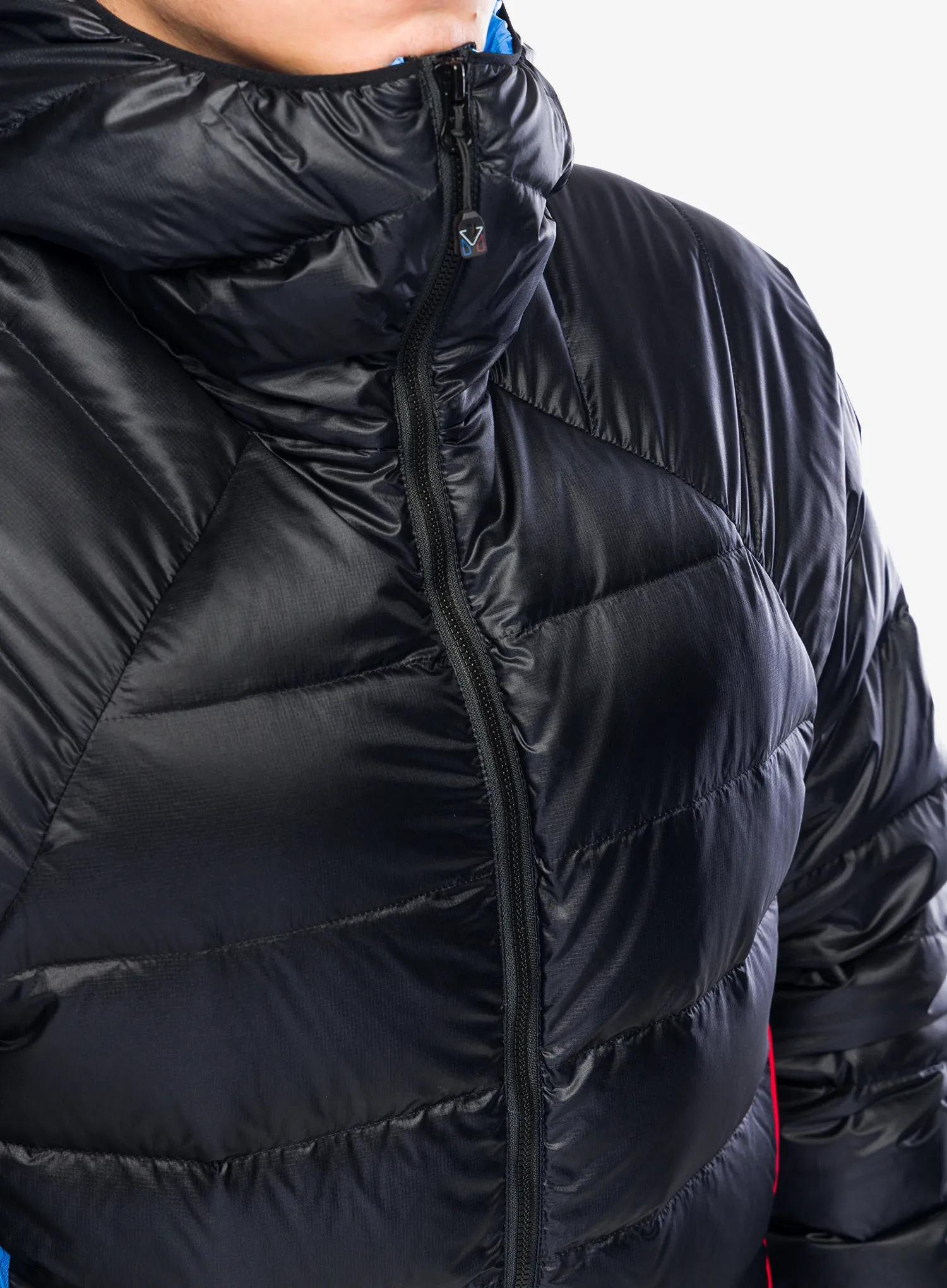 Pernata jakna Millet Trilogy Icon Down Hooded - black