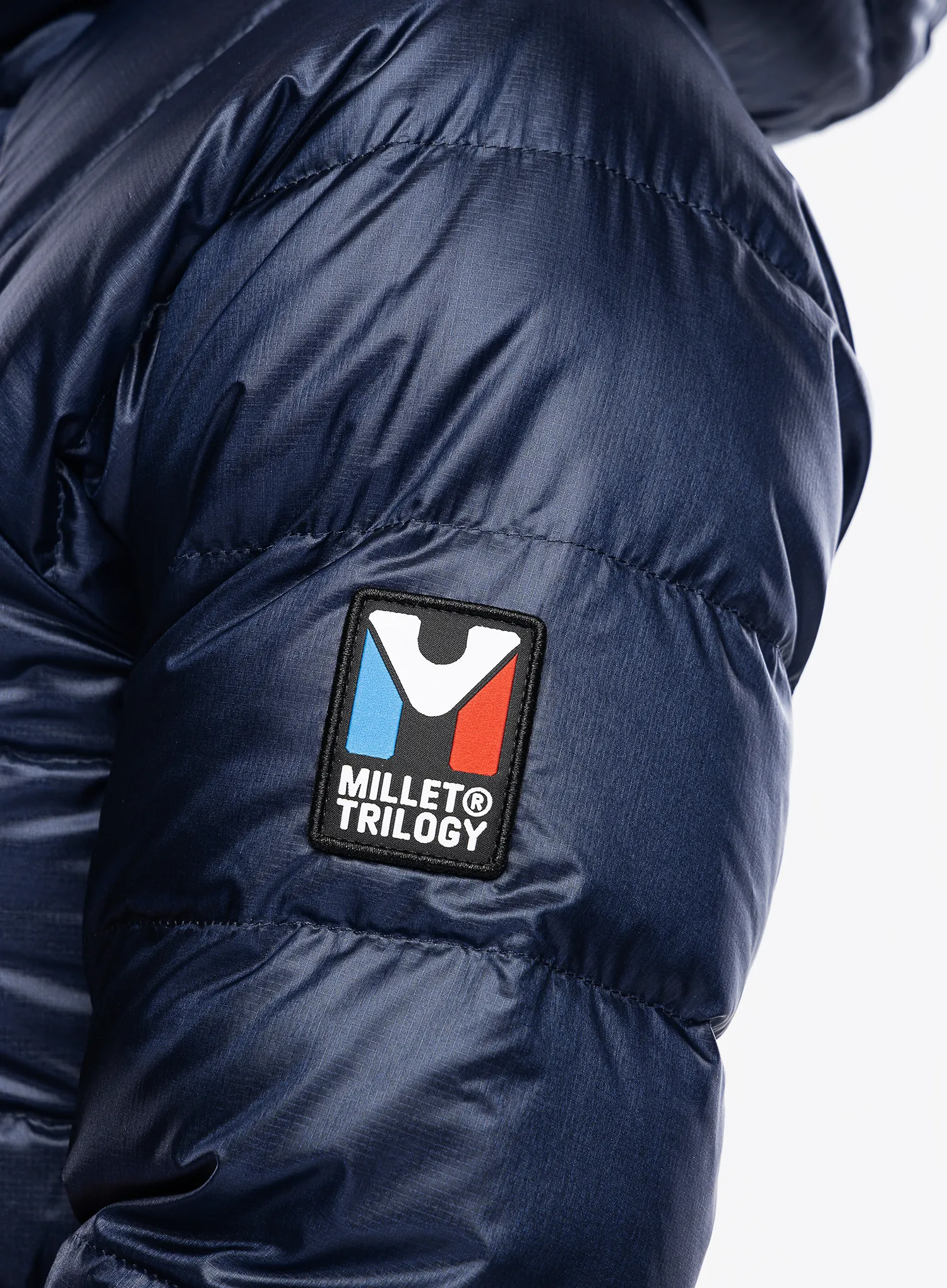 Ženska perjana jakna Millet Trilogy Icon Down Hooded - saphir