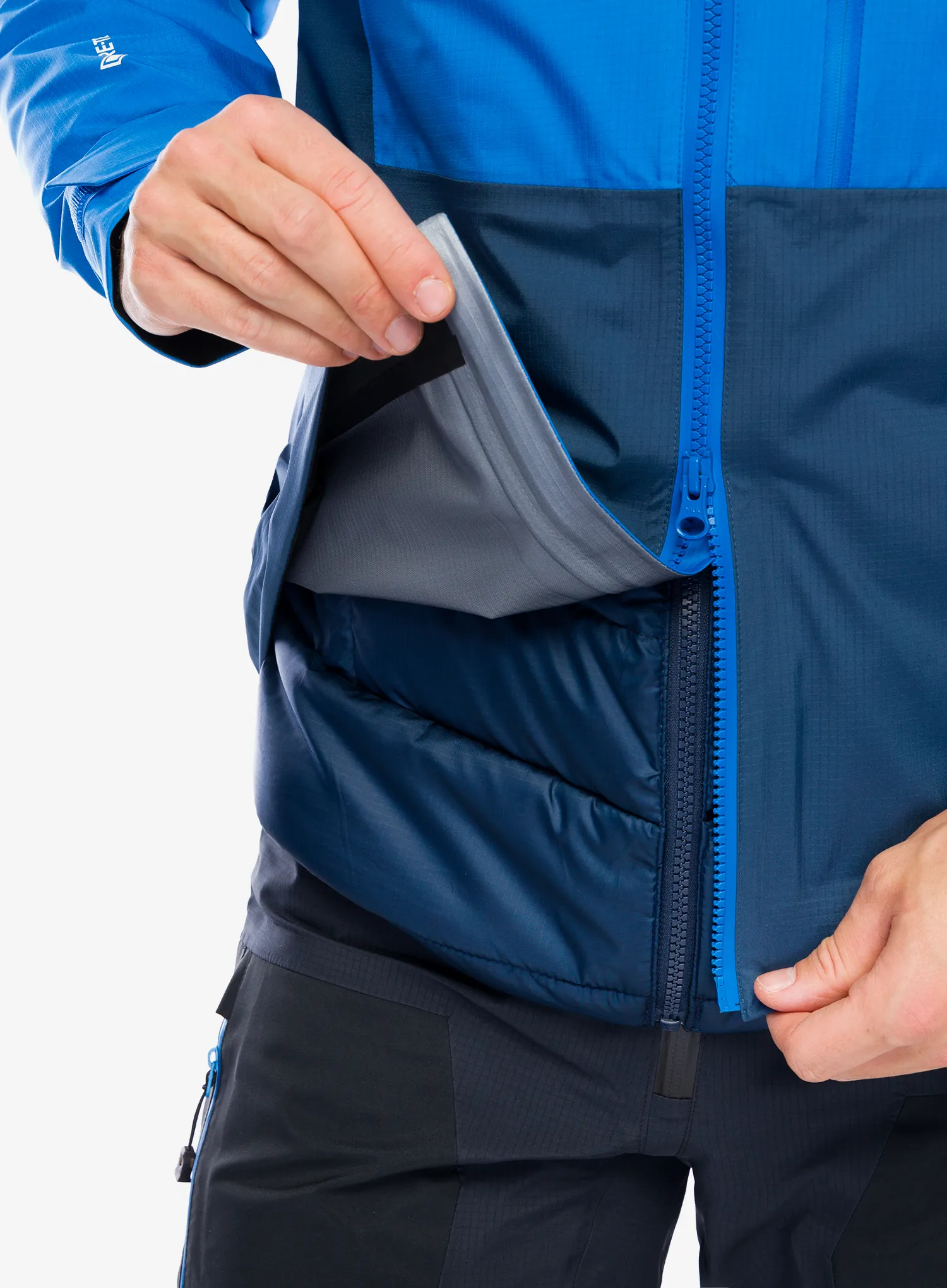 Kišna jakna Millet Trilogy Icon Light GTX 3L Jacket - dark denim/icon blue