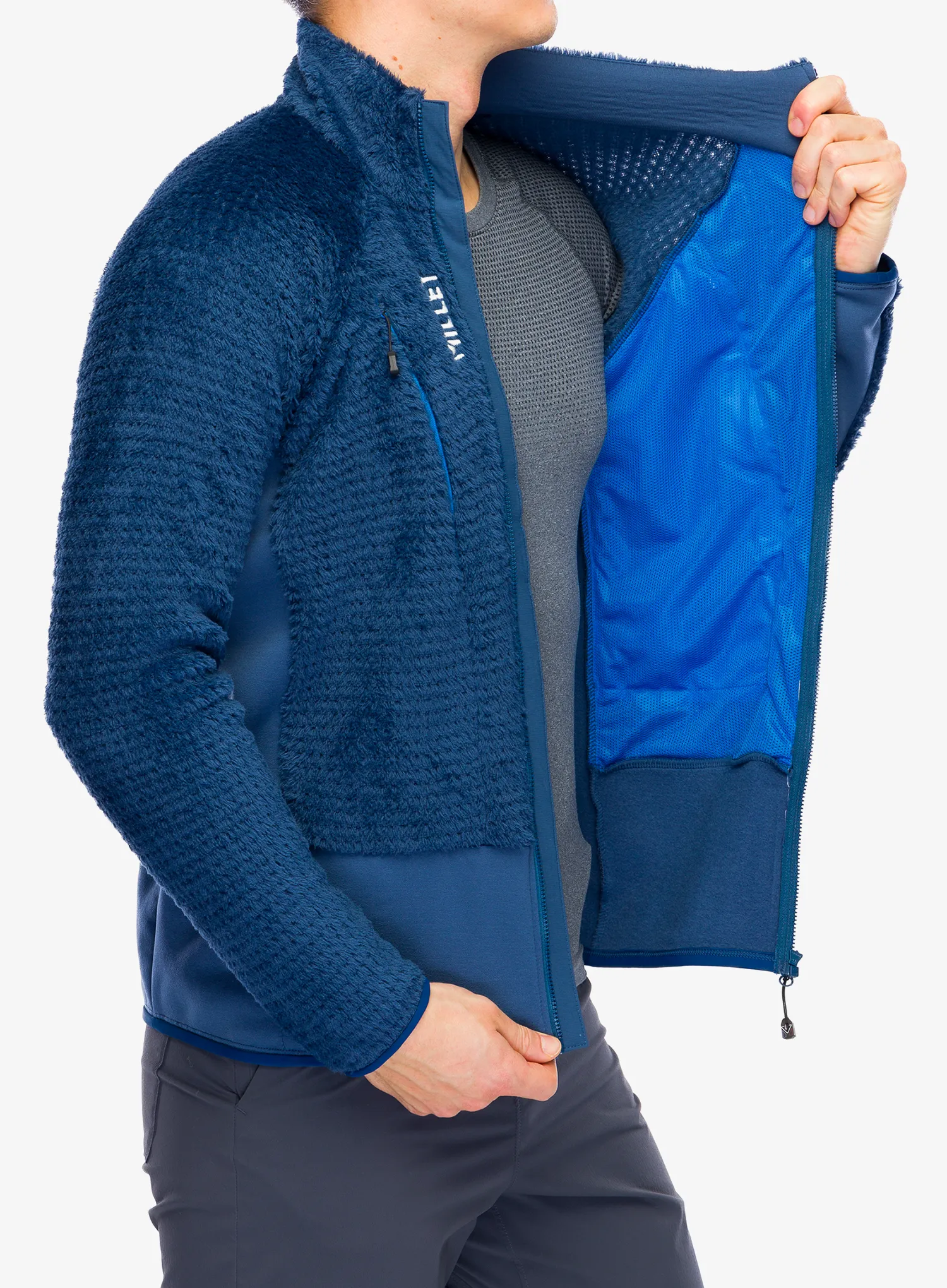 Jakna od flisa Millet Trilogy Icon X Loft Jacket - dark denim