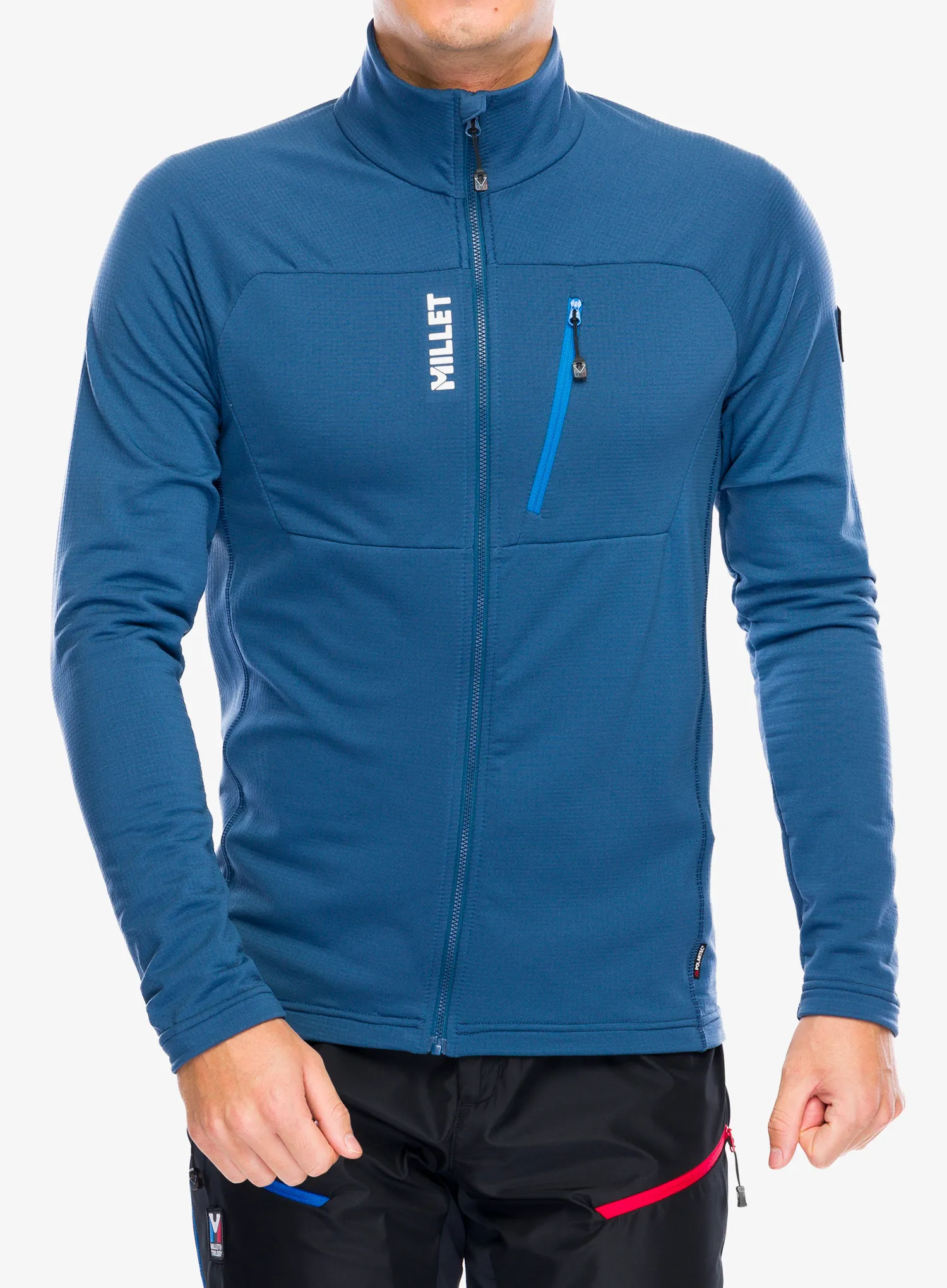 Dukserica od flisa Millet Trilogy Light Grid Jacket - dark denim