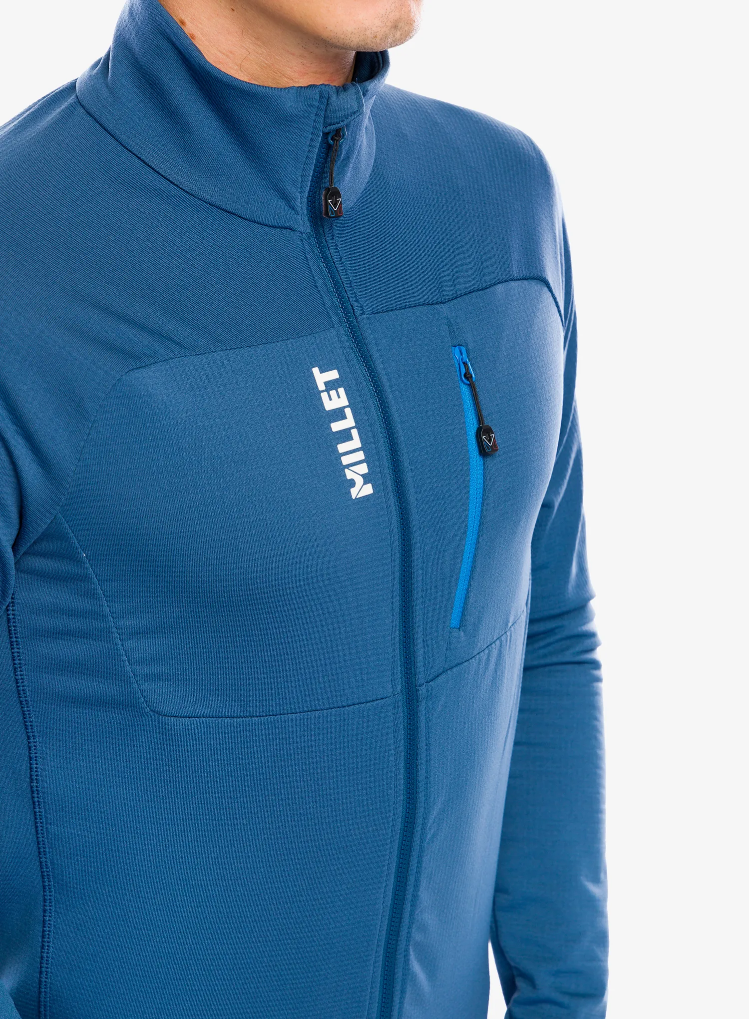 Dukserica od flisa Millet Trilogy Light Grid Jacket - dark denim
