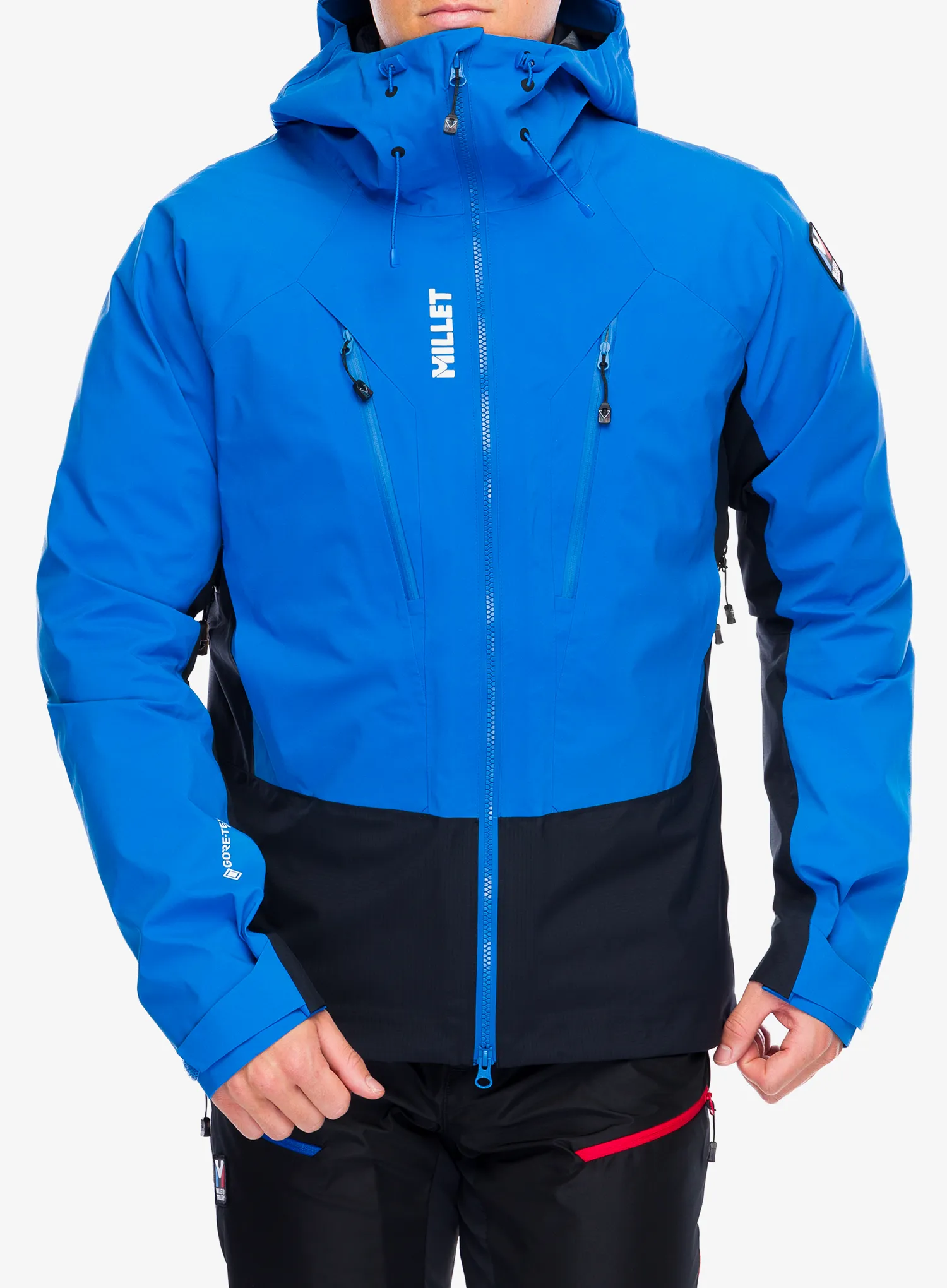Kišna jakna Millet Trilogy V Icon GTX Pro Jacket - black/icon blue