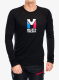 Majica dugih rukava Millet Trilogy Wool TS LS - black