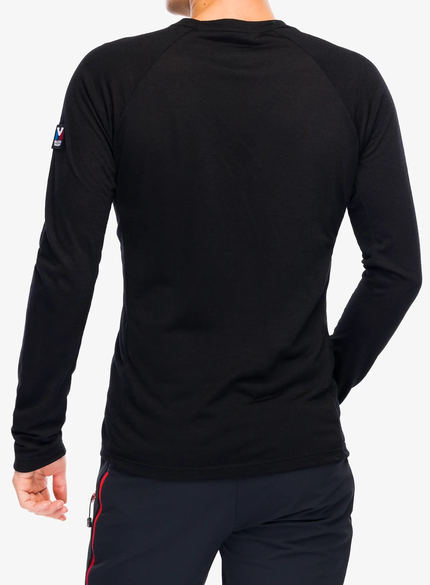 Majica dugih rukava Millet Trilogy Wool TS LS - black