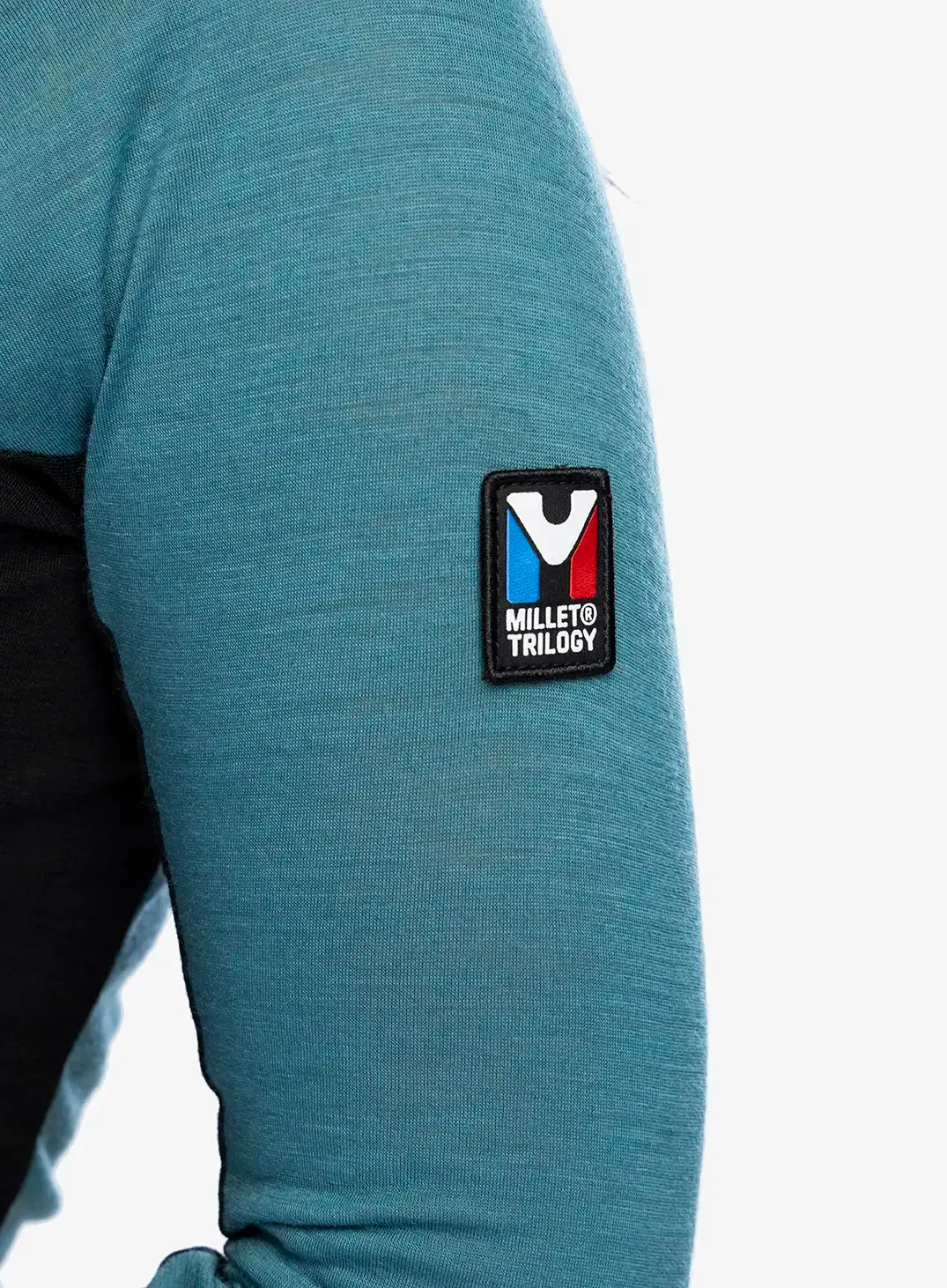 Ženski longsleeve Millet Trilogy Wool TS LS -  hydro/black