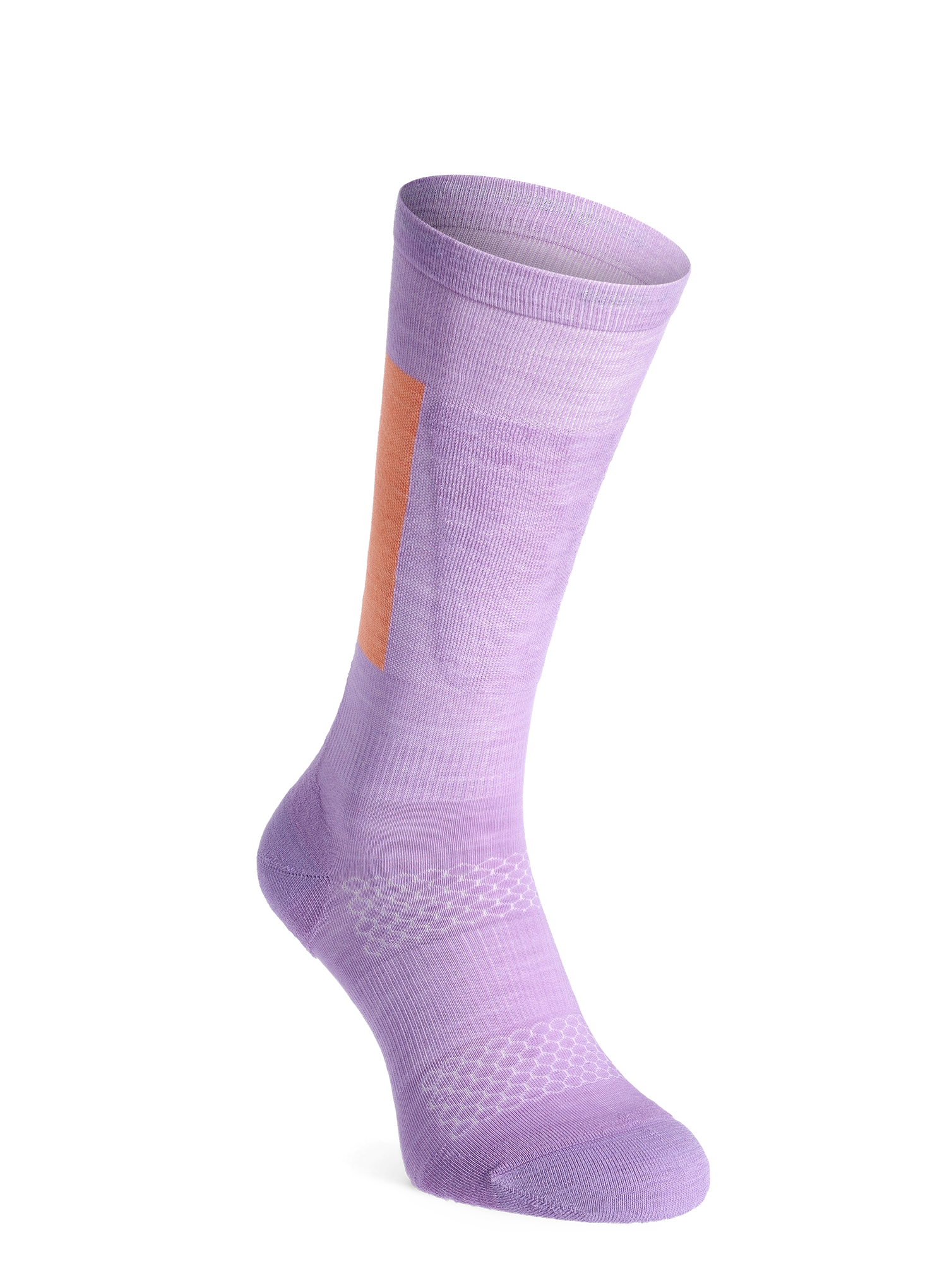 Merino čarape Mons Royale Atlas Snow Sock - lupin/punch