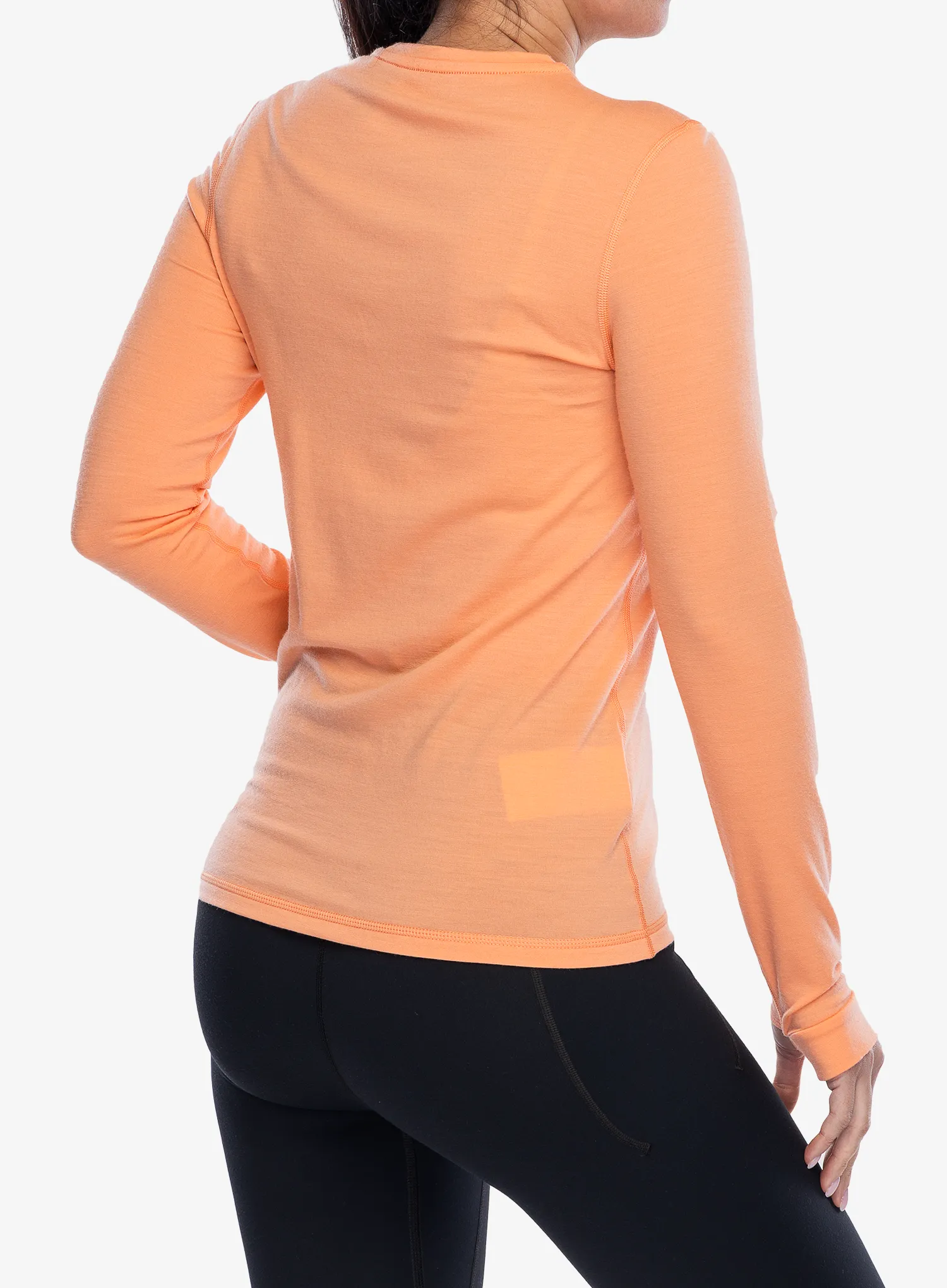 Ženska dukserica Mons Royale Cascade Merino Flex 200 LS - punch