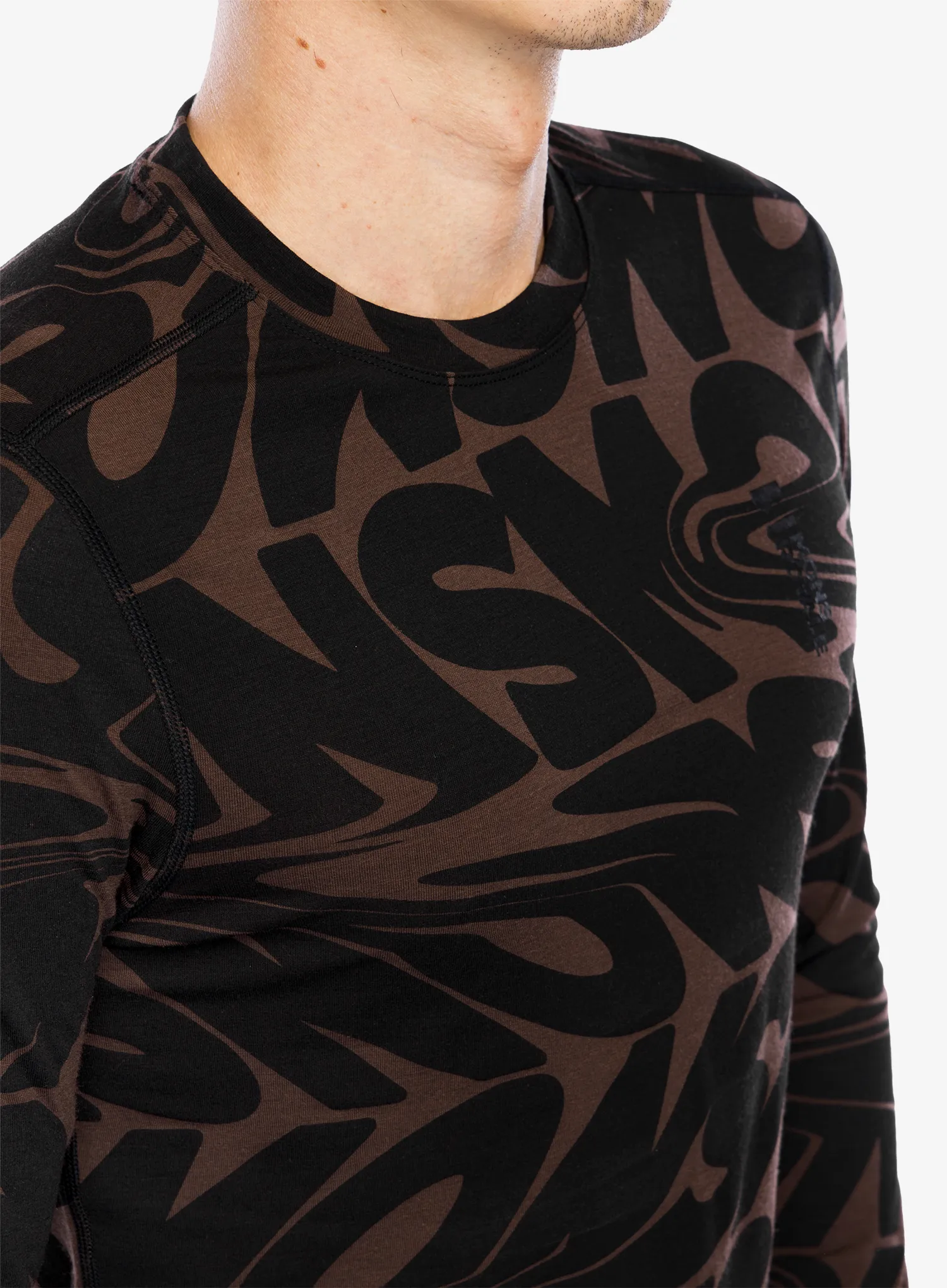 Termoaktivna dukserica Mons Royale Cascade Merino Flex 200 LS - signal lost cedar