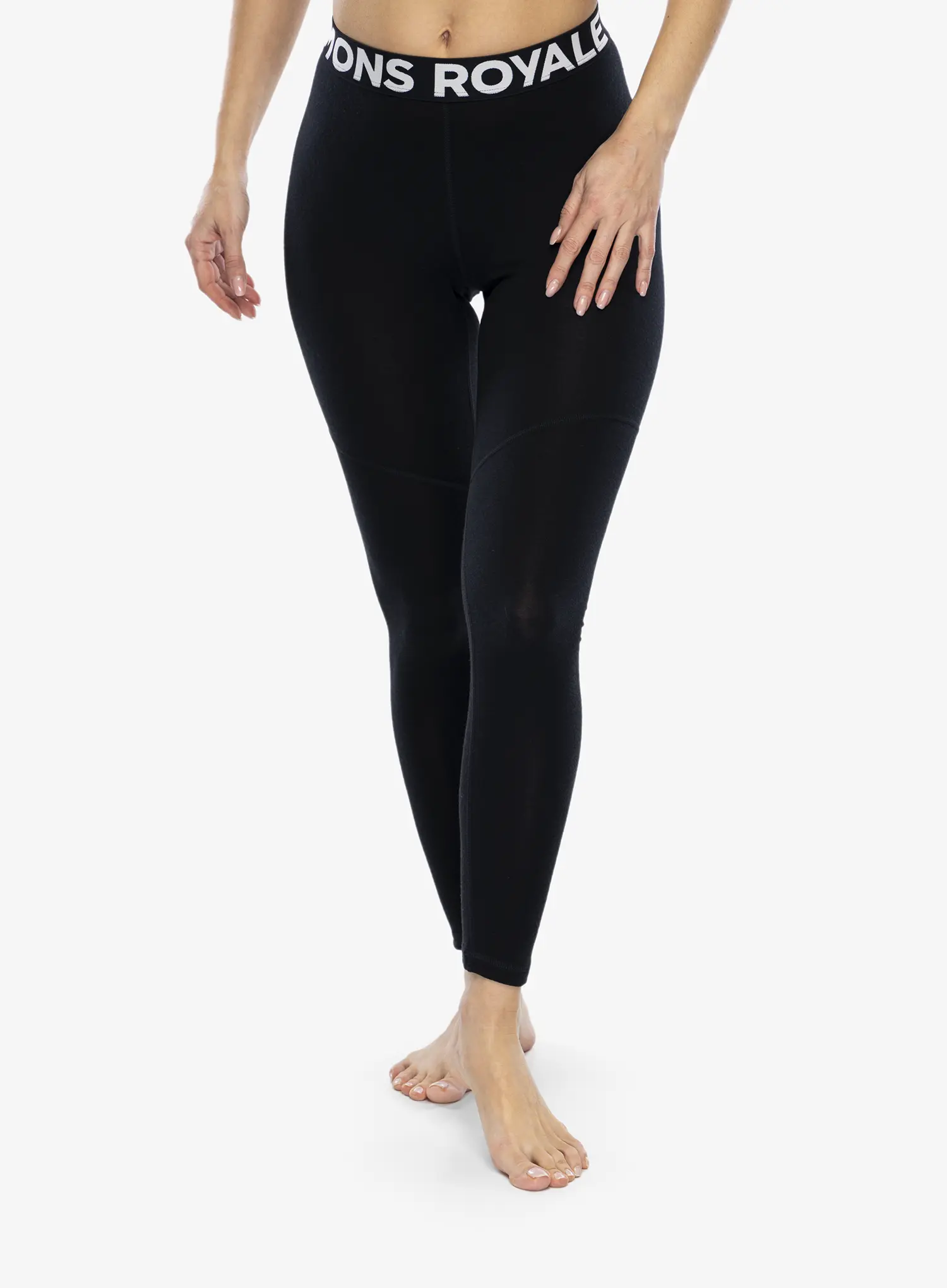 Ženske termo tajice Mons Royale Cascade Merino Flex 200 Legging - black