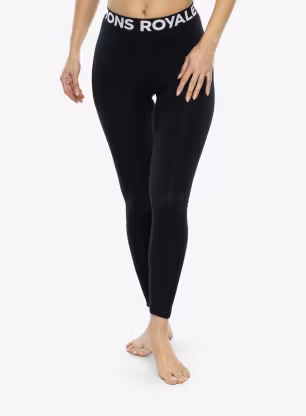 Ženske termo tajice Mons Royale Cascade Merino Flex 200 Legging - black