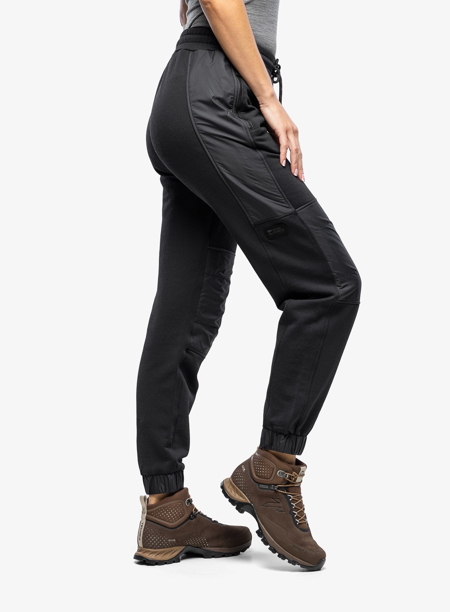 Ženske hlače Mons Royale Decade Pants - black
