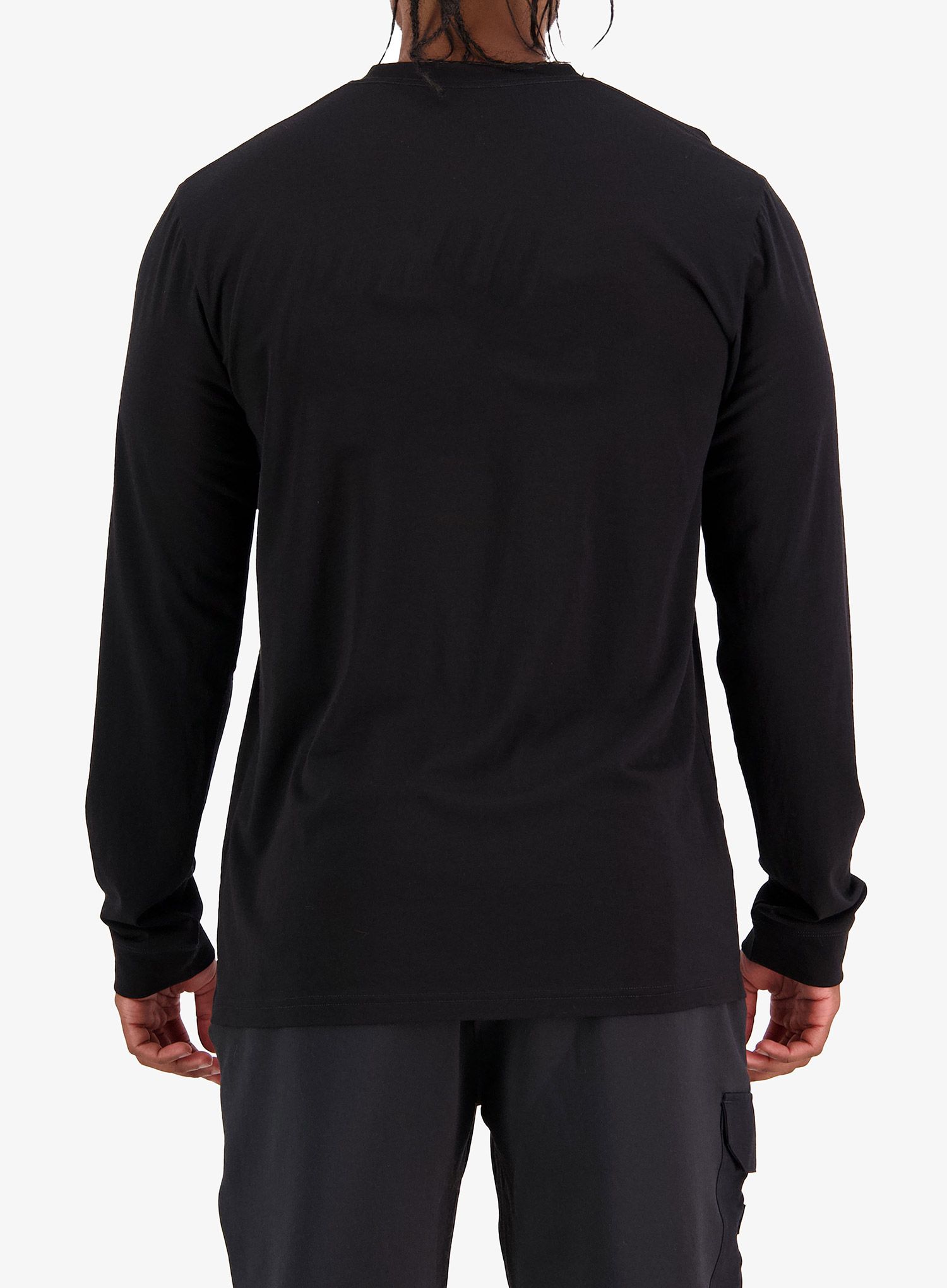 Majica dugih rukava Mons Royale Icon LS - black