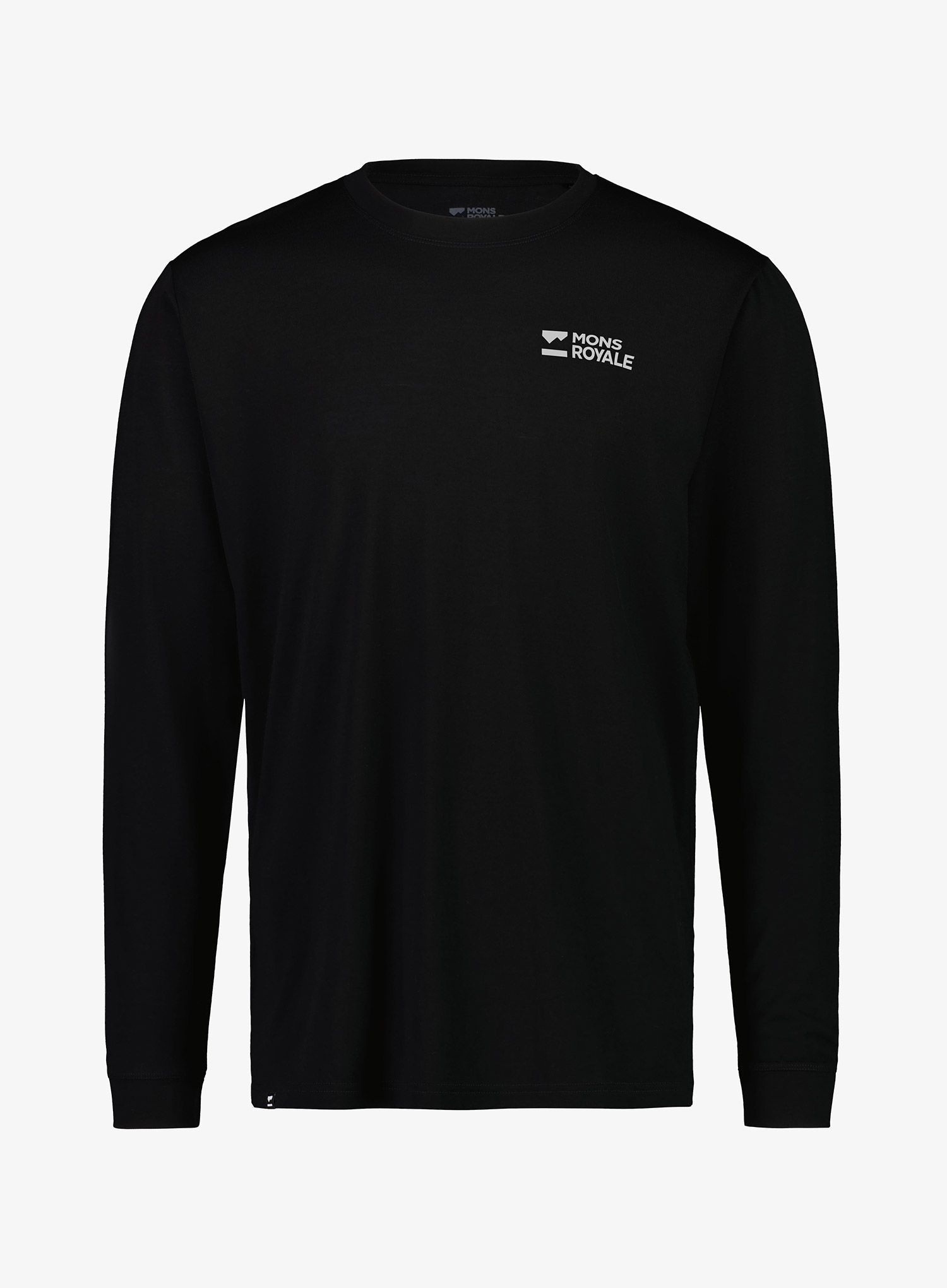 Majica dugih rukava Mons Royale Icon LS - black