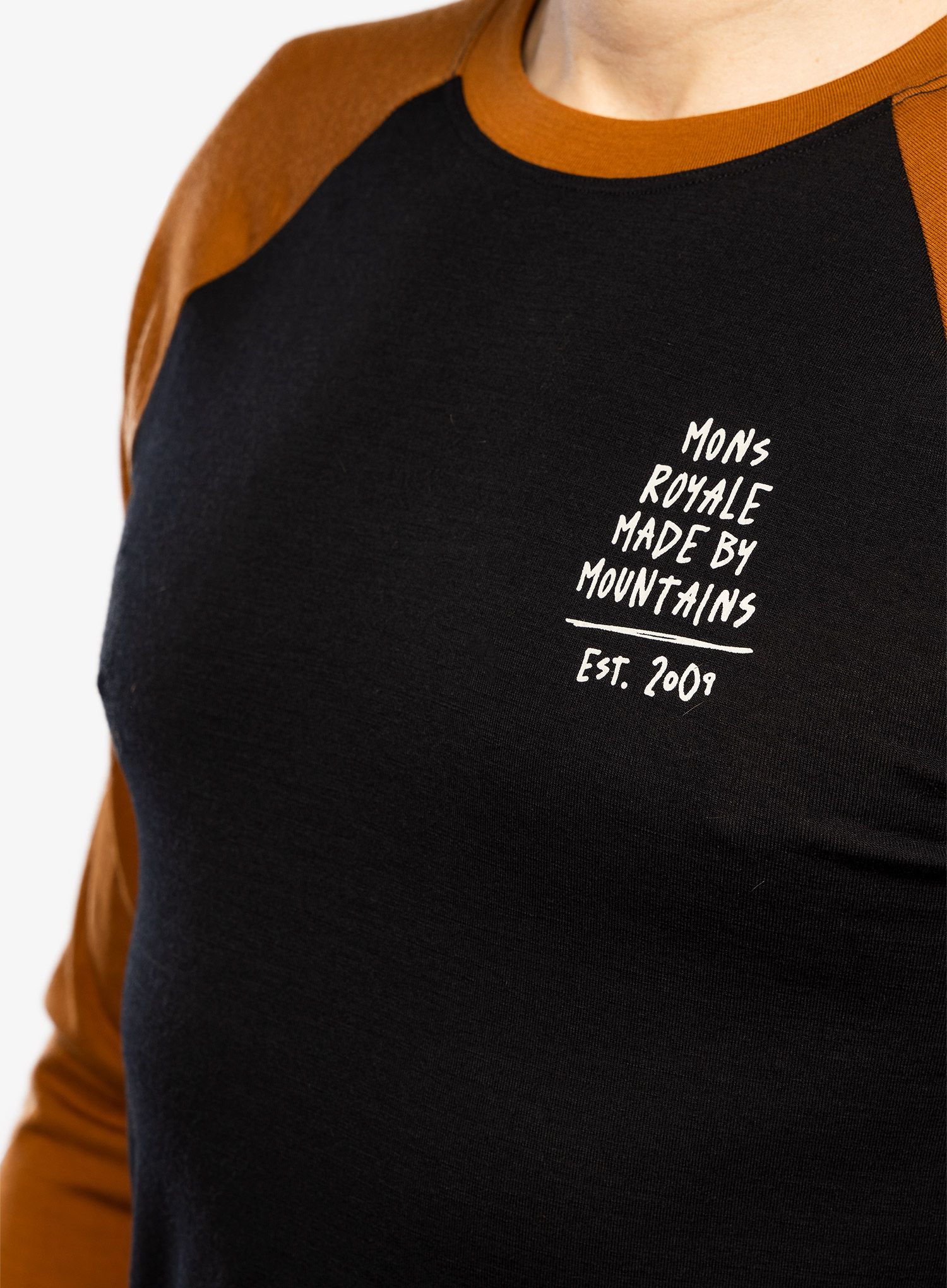 Biciklistička dukserica Mons Royale Icon Raglan - black/copper
