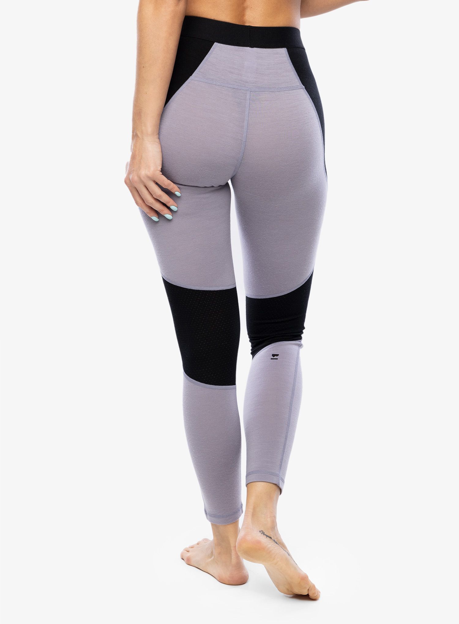 Ženske termo tajice Mons Royale Olympus Legging - thistle cloud