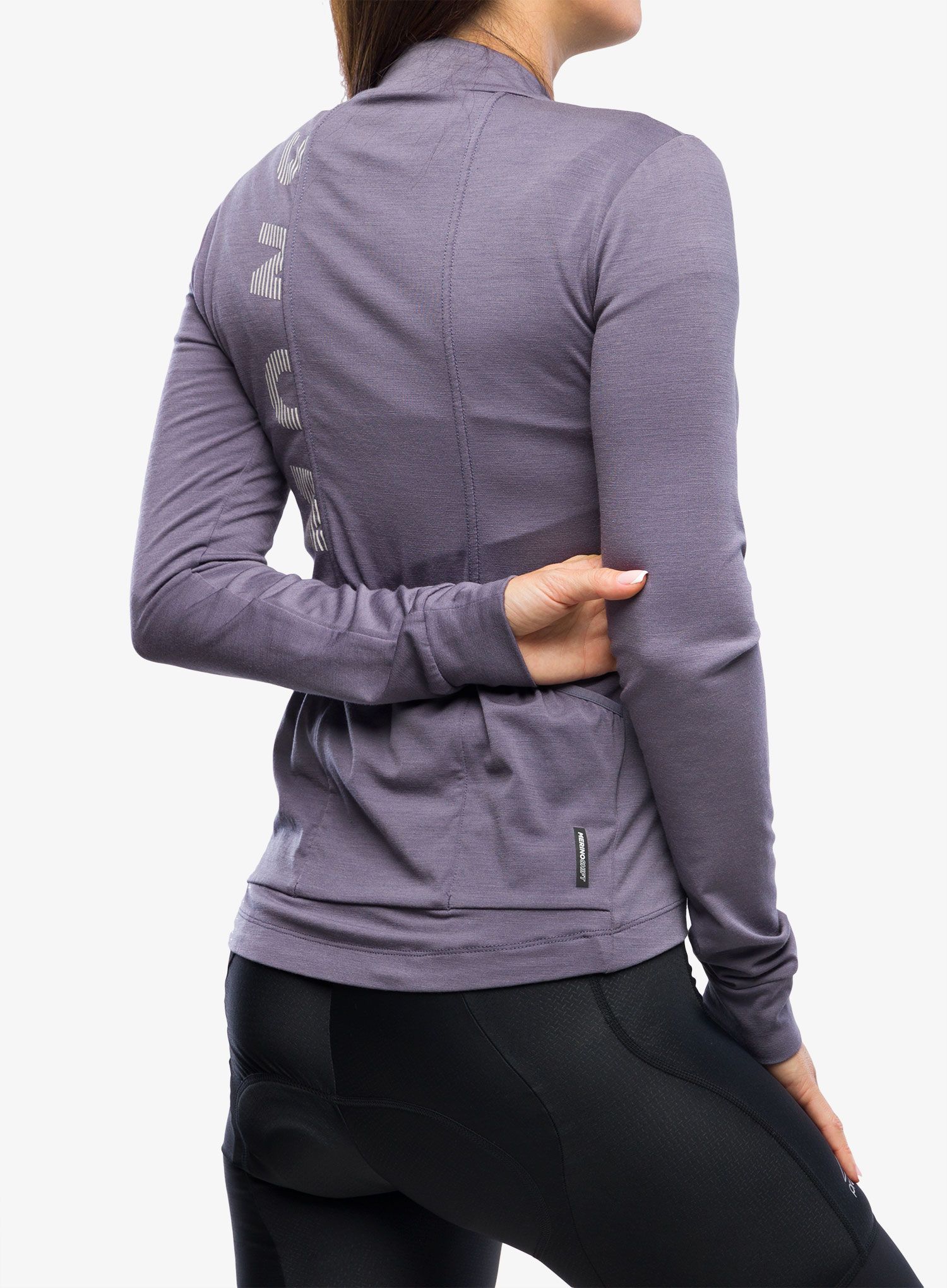 Ženska biciklistička dukserica Mons Royale Roam Cargo Merino Shift Full Zip LS - shark