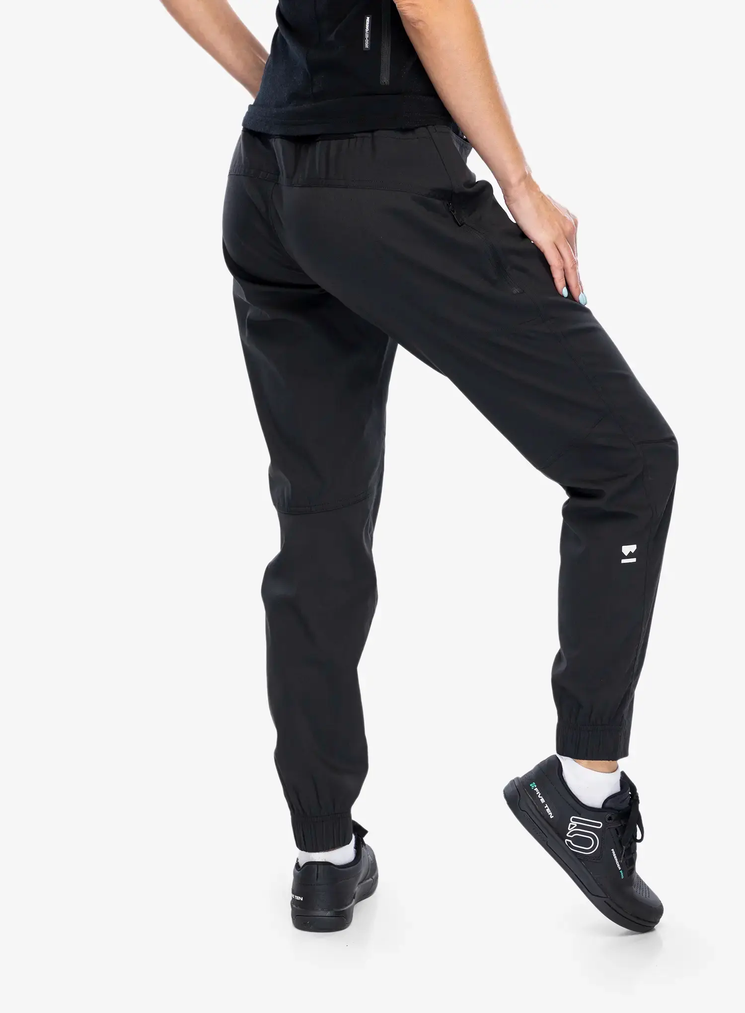 Damske biciklističke hlače Mons Royale Virage Pants 2.0 - black