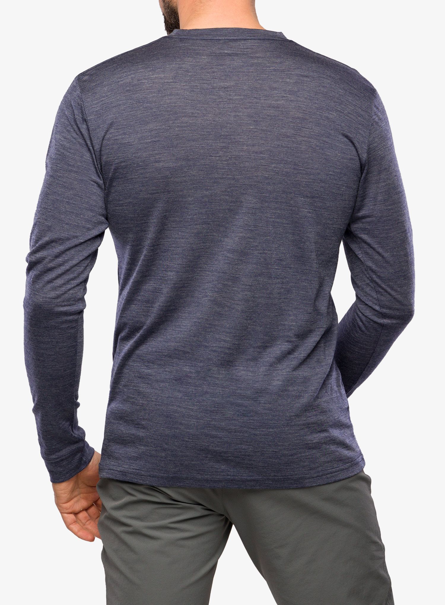 Biciklistička dukserica Mons Royale Zephyr Merino Cool LS - midnight