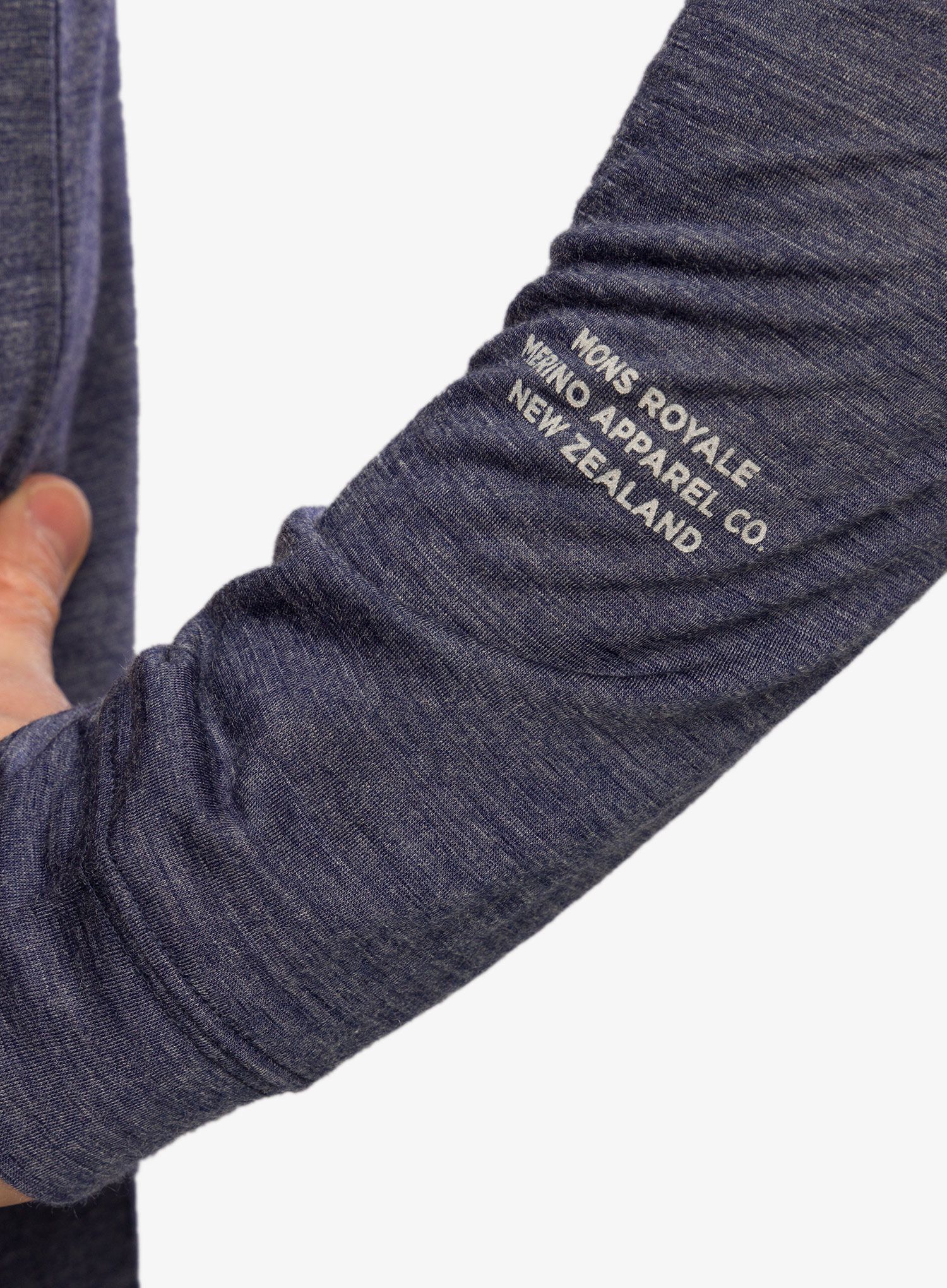 Biciklistička dukserica Mons Royale Zephyr Merino Cool LS - midnight