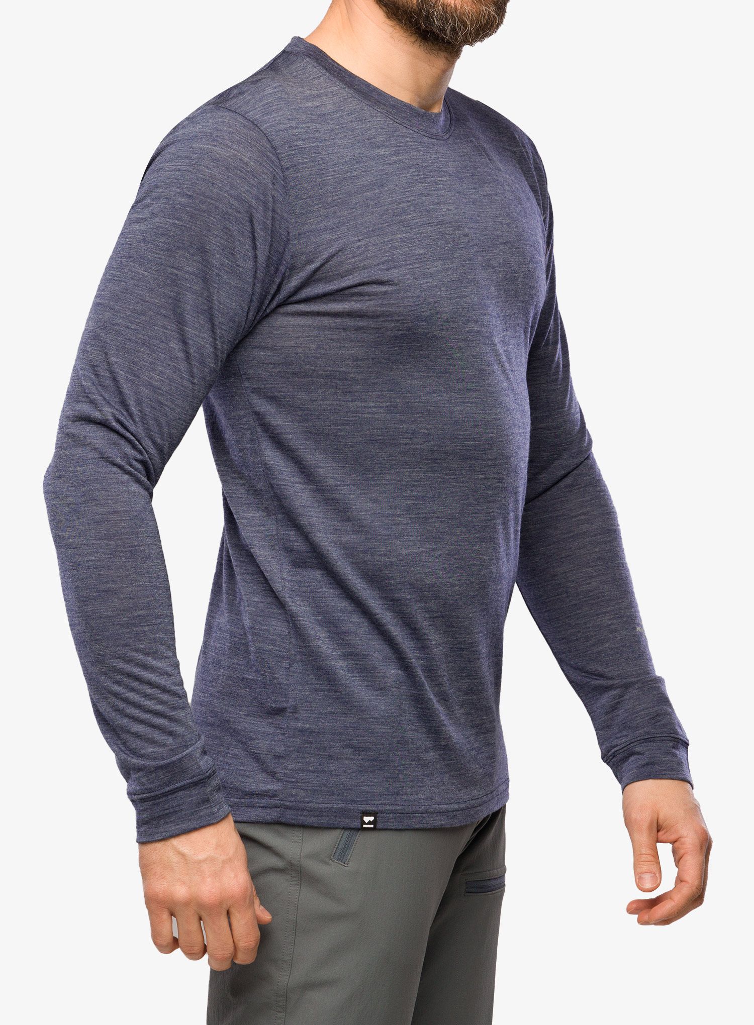 Biciklistička dukserica Mons Royale Zephyr Merino Cool LS - midnight