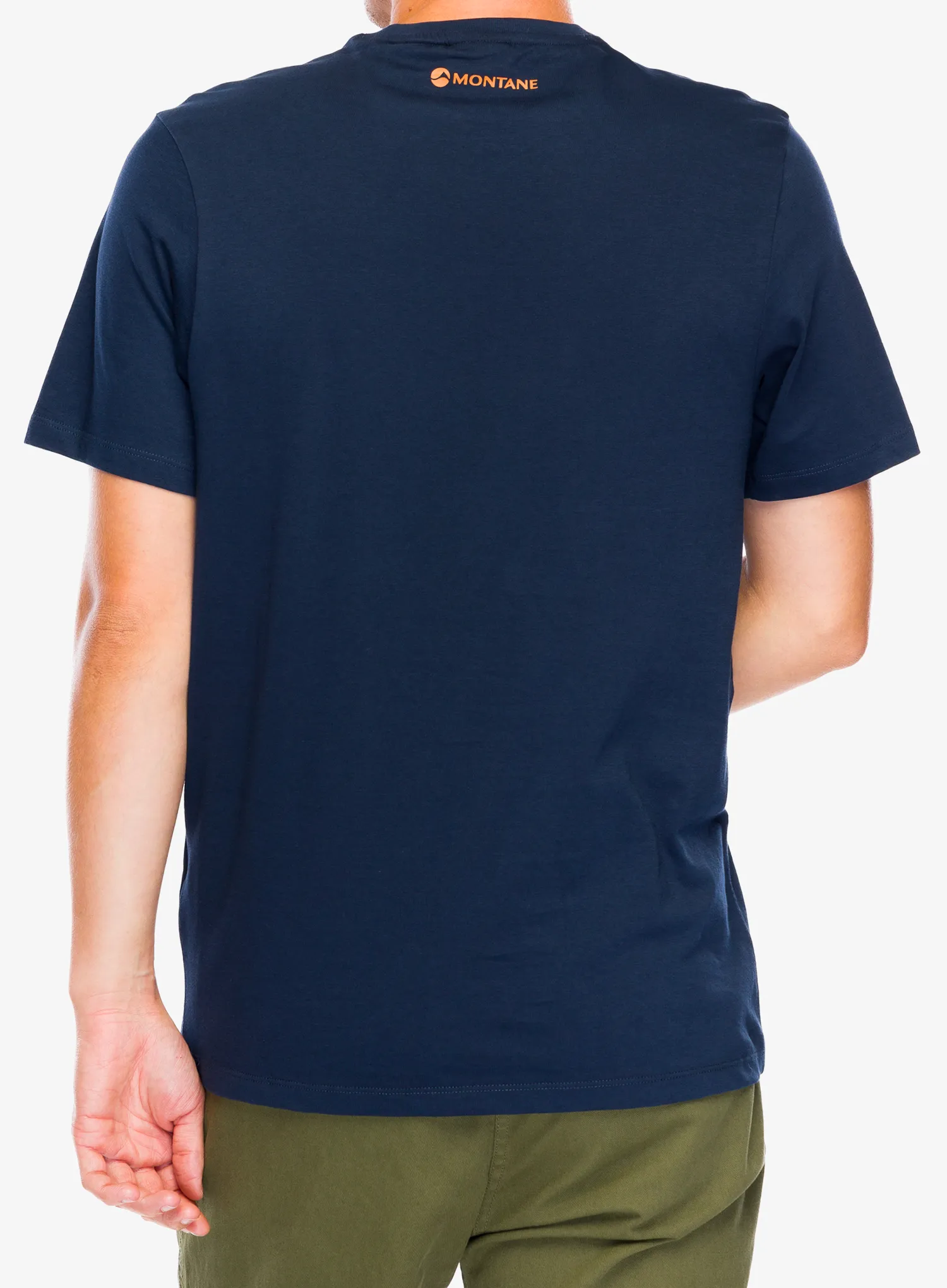 Majica s tiskom Montane Abstract Mountain T-Shirt - eclipse blue