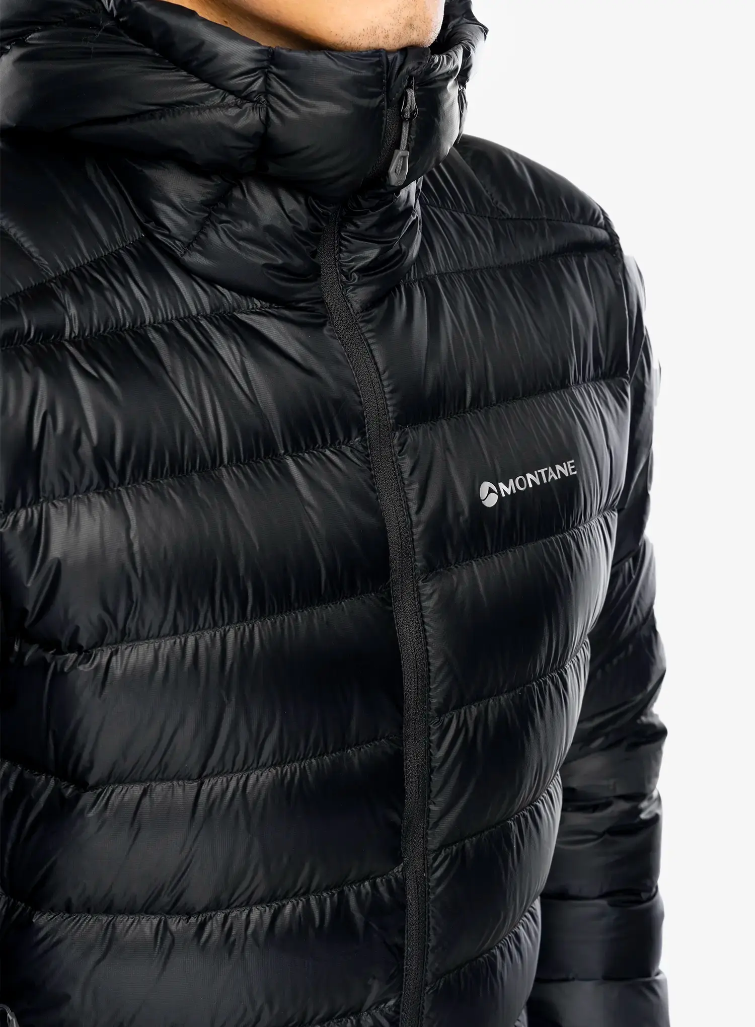 Pernata jakna Montane Alpine 850 Lite Hoodie - black