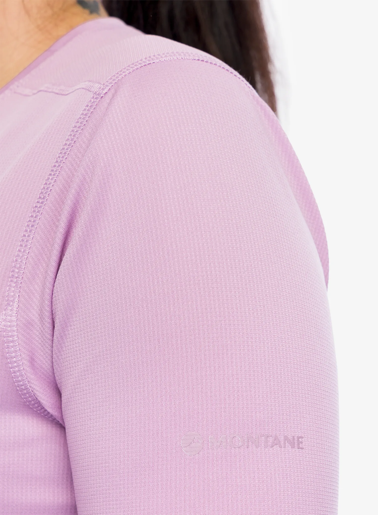 Ženska dukserica Montane Dart Lite LS T-Shirt - allium