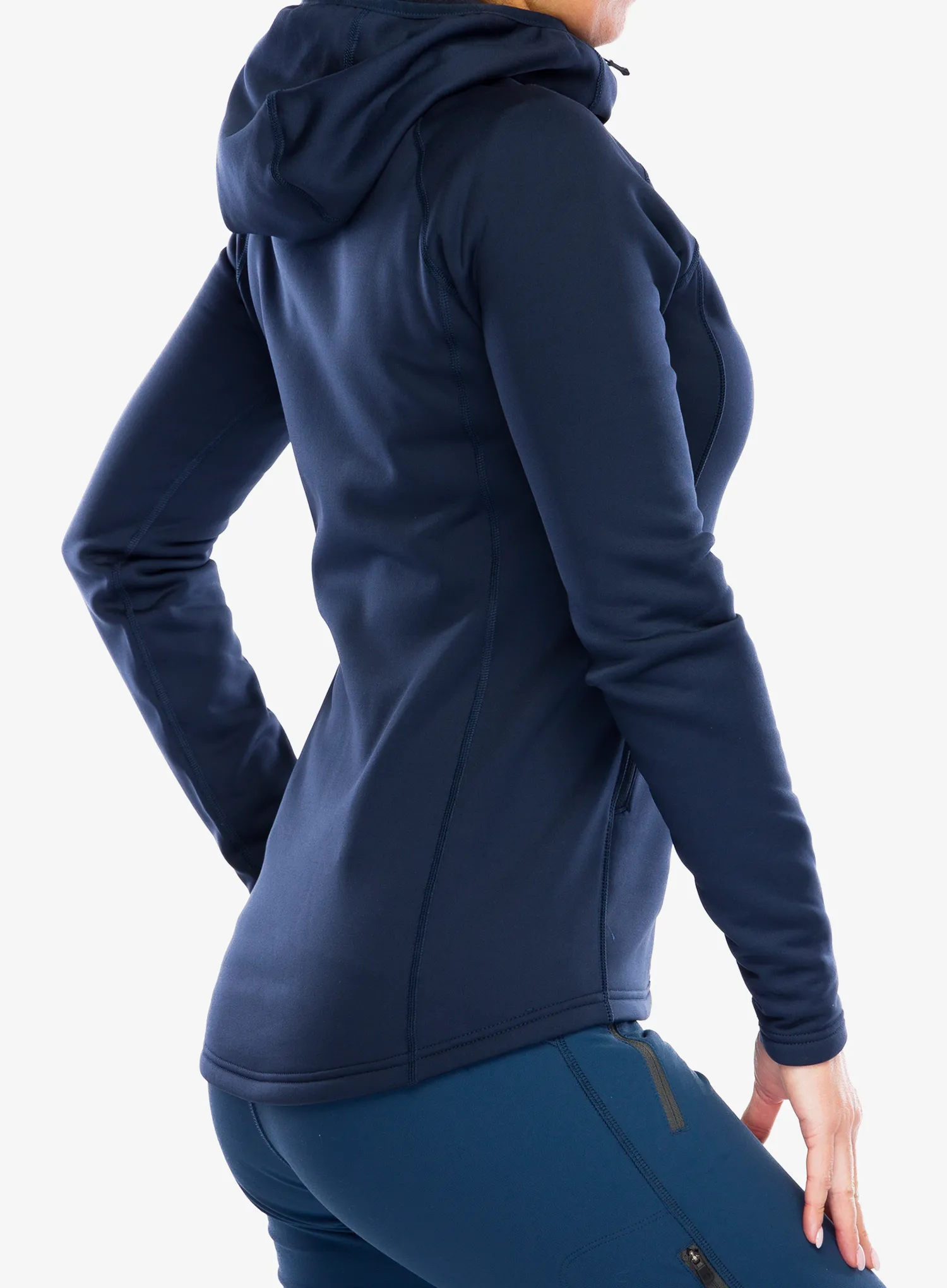 Dukserica s kapuljačom ženska Montane Fury Hoodie - eclipse blue