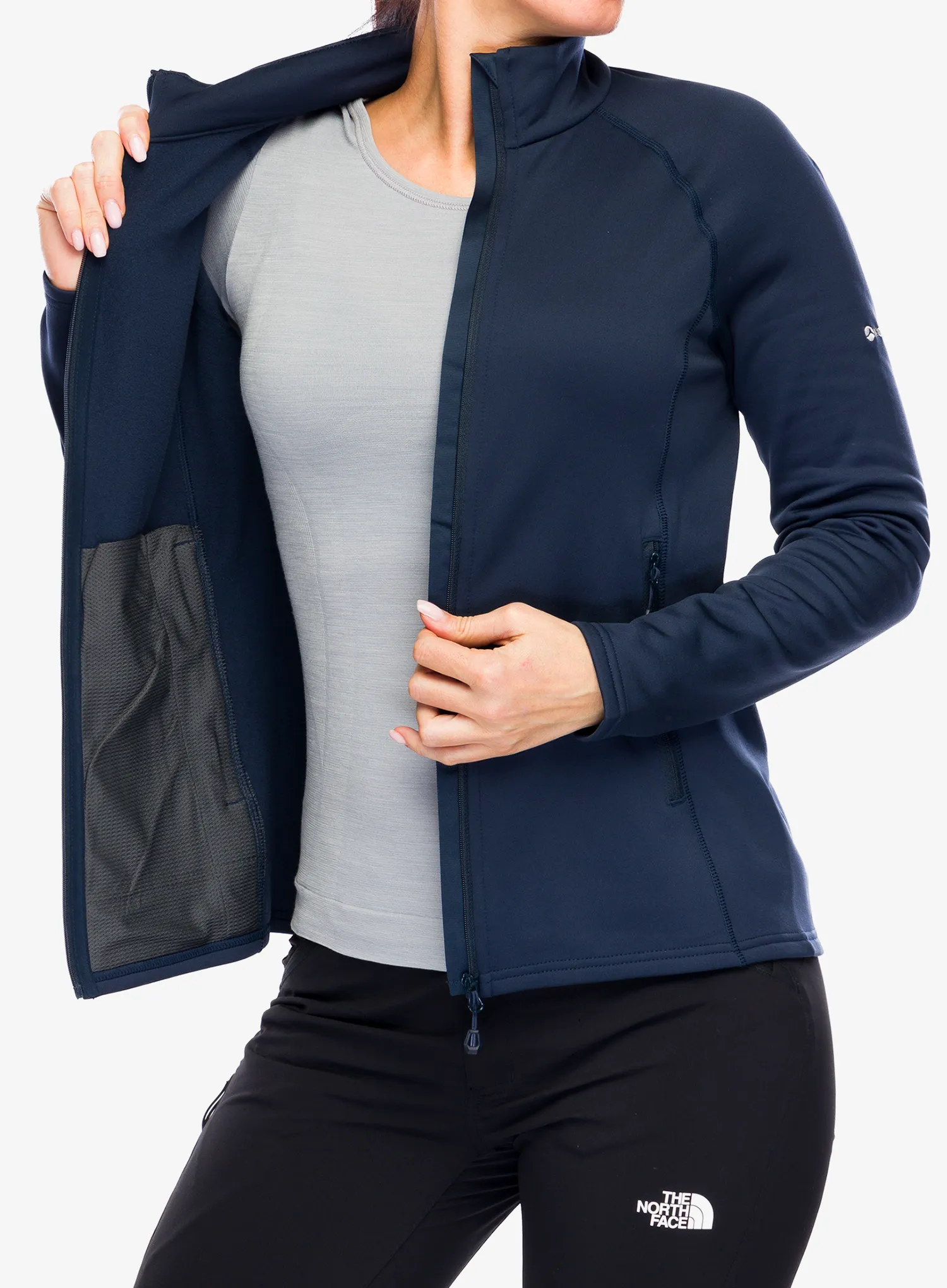 Ženska dukserica Montane Fury Lite Jacket - eclipse blue