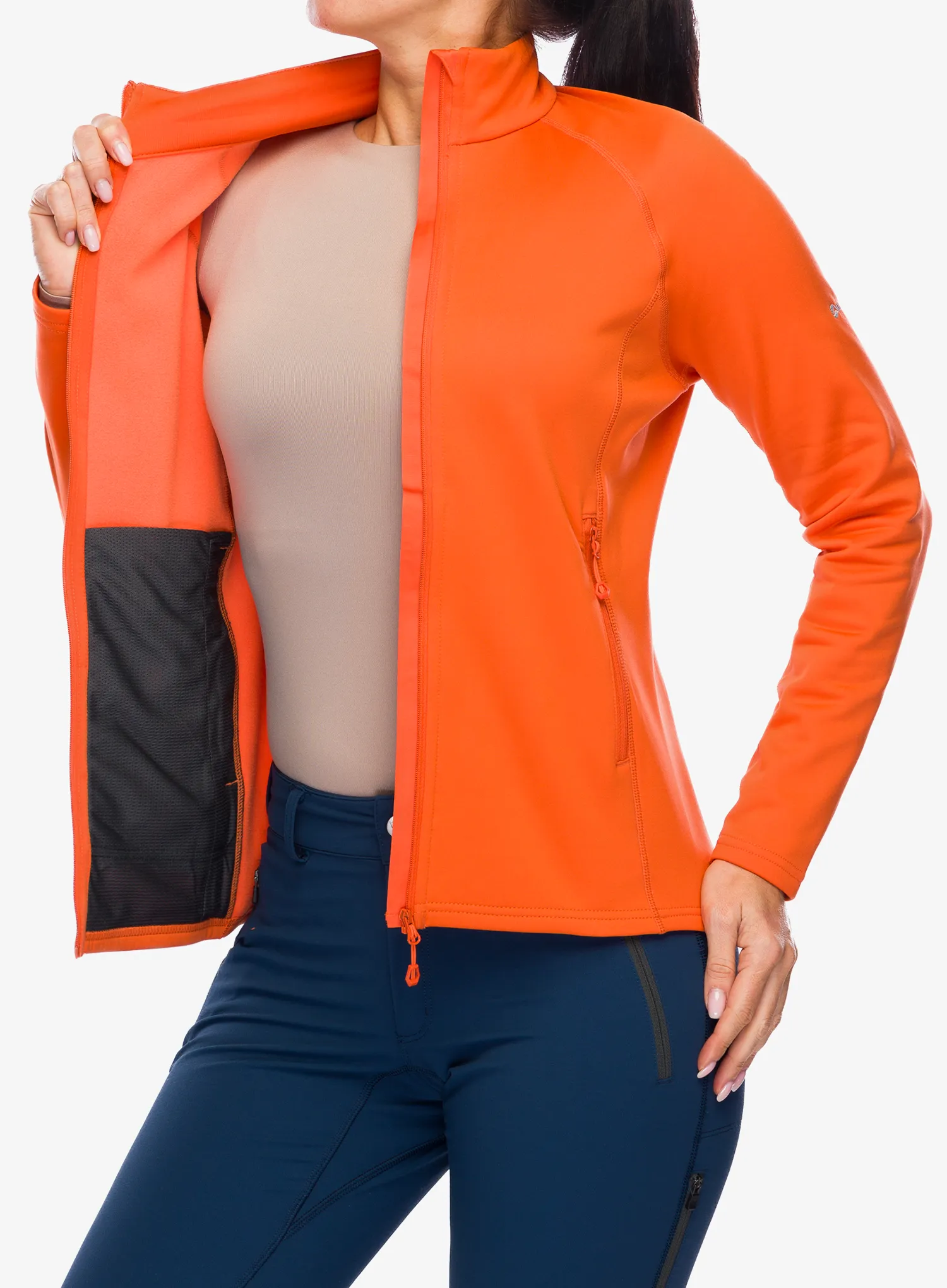Ženska dukserica Montane Fury Lite Jacket - tigerlily