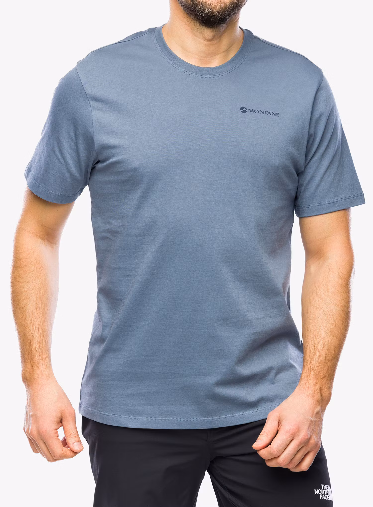 Majica s tiskom Montane Impact Compass Tee - stone blue