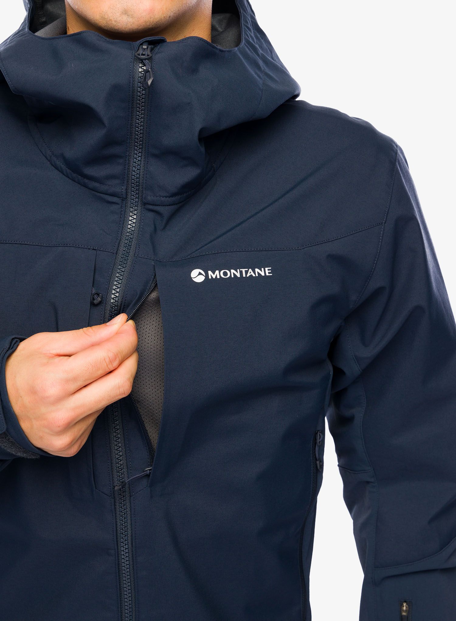 Softshell jakna Montane Nordes Hoodie - eclipse blue