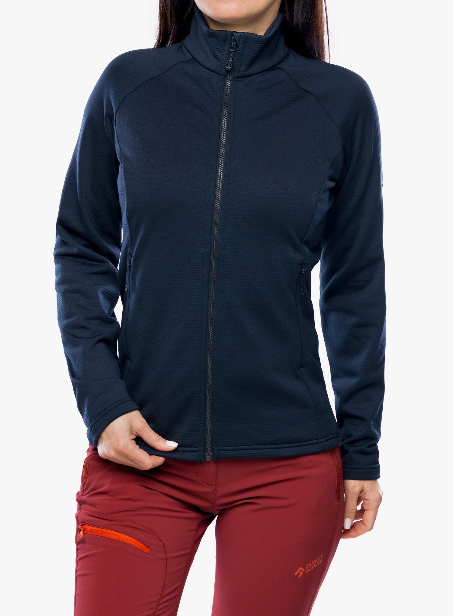 Ženska dukserica na otkopčavanje Montane Protium Jacket - eclipse blue
