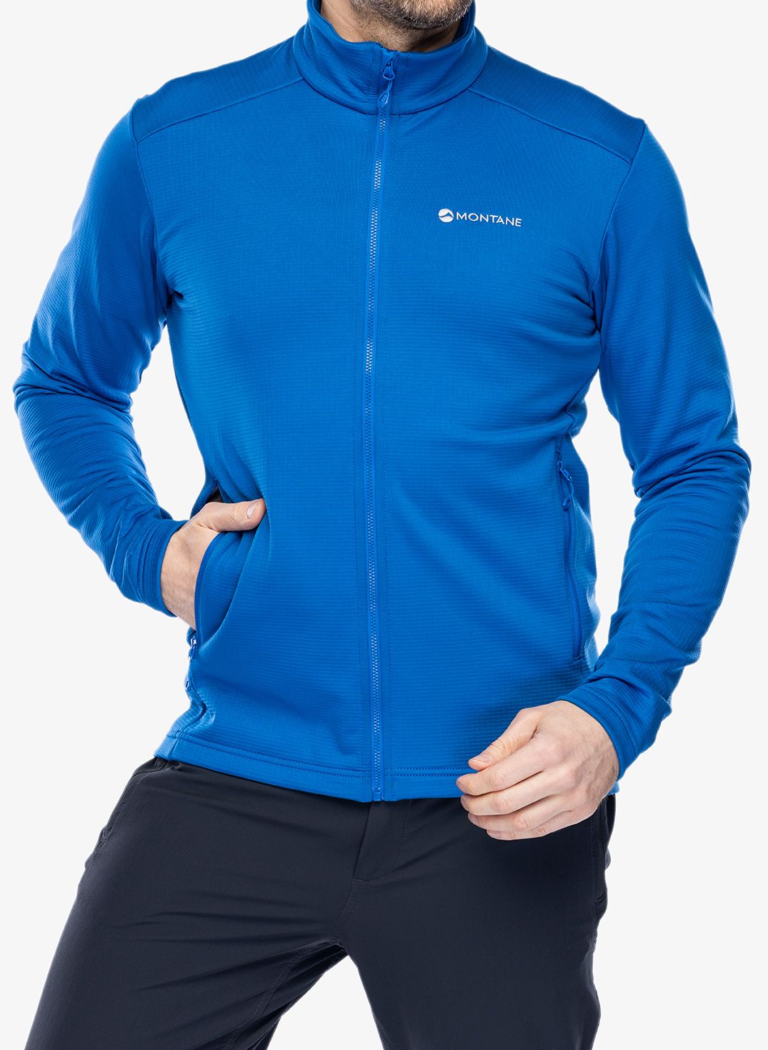 Dukserica na otkopčavanje Montane Protium Jacket - neptune blue