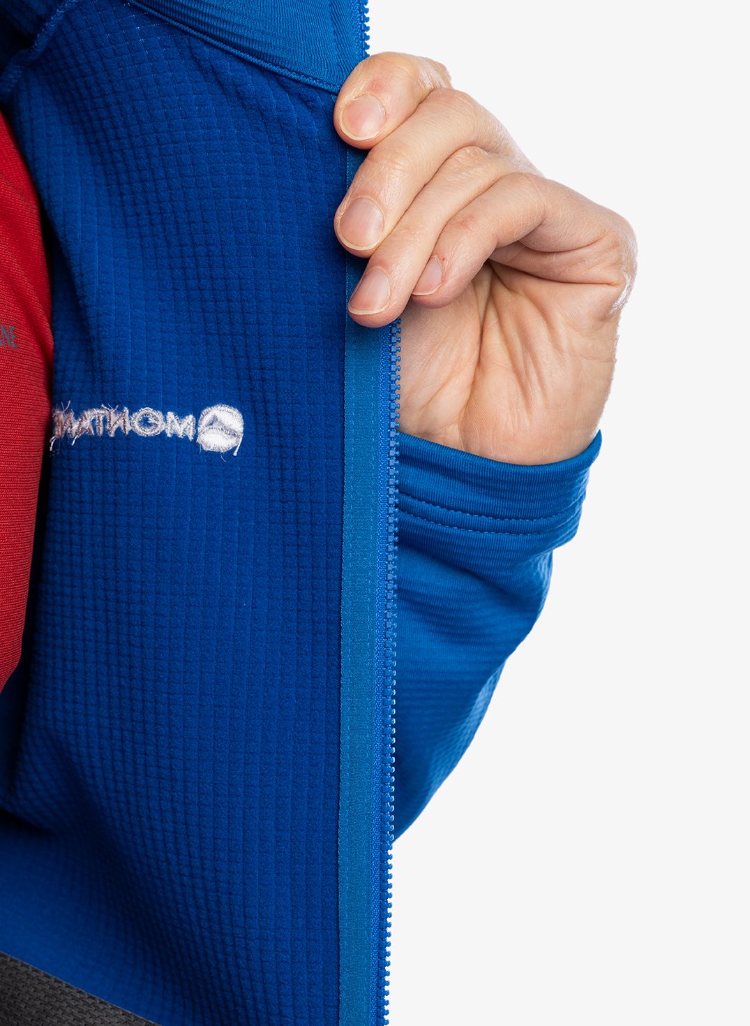 Dukserica na otkopčavanje Montane Protium Jacket - neptune blue
