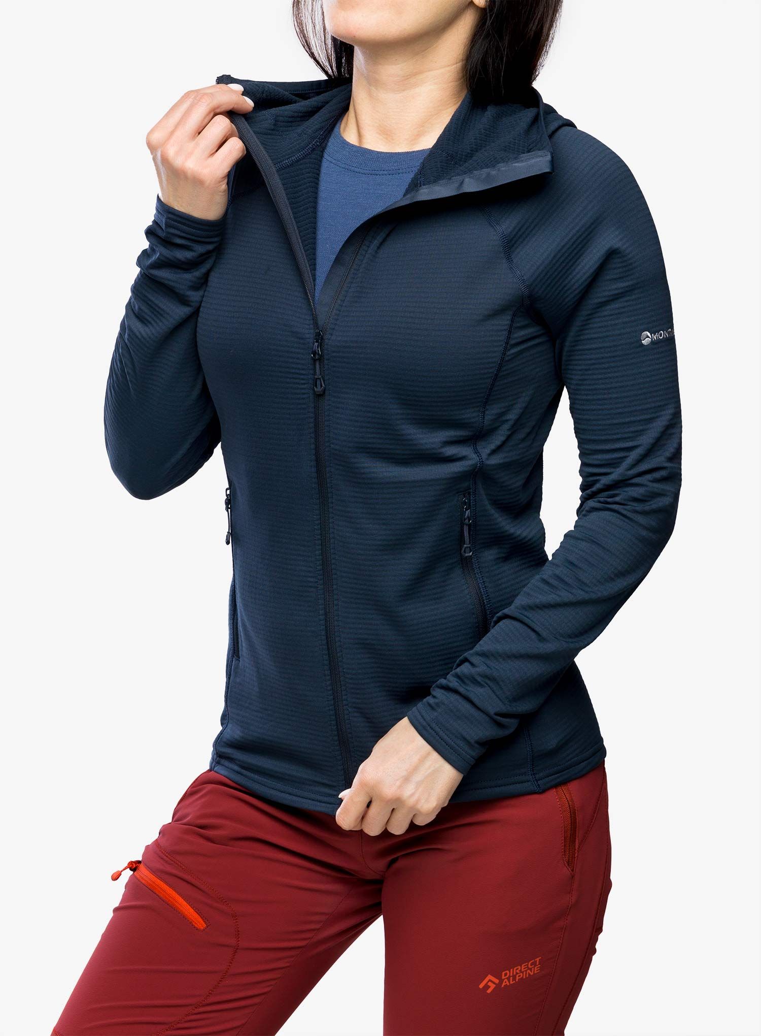 Ženska dukserica Montane Protium Lite Hoodie - eclipse blue
