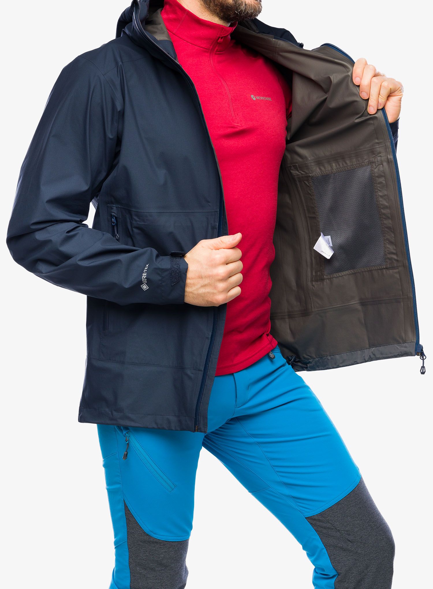 Kišna jakna Montane Spirit Lite Jacket - eclipse blue