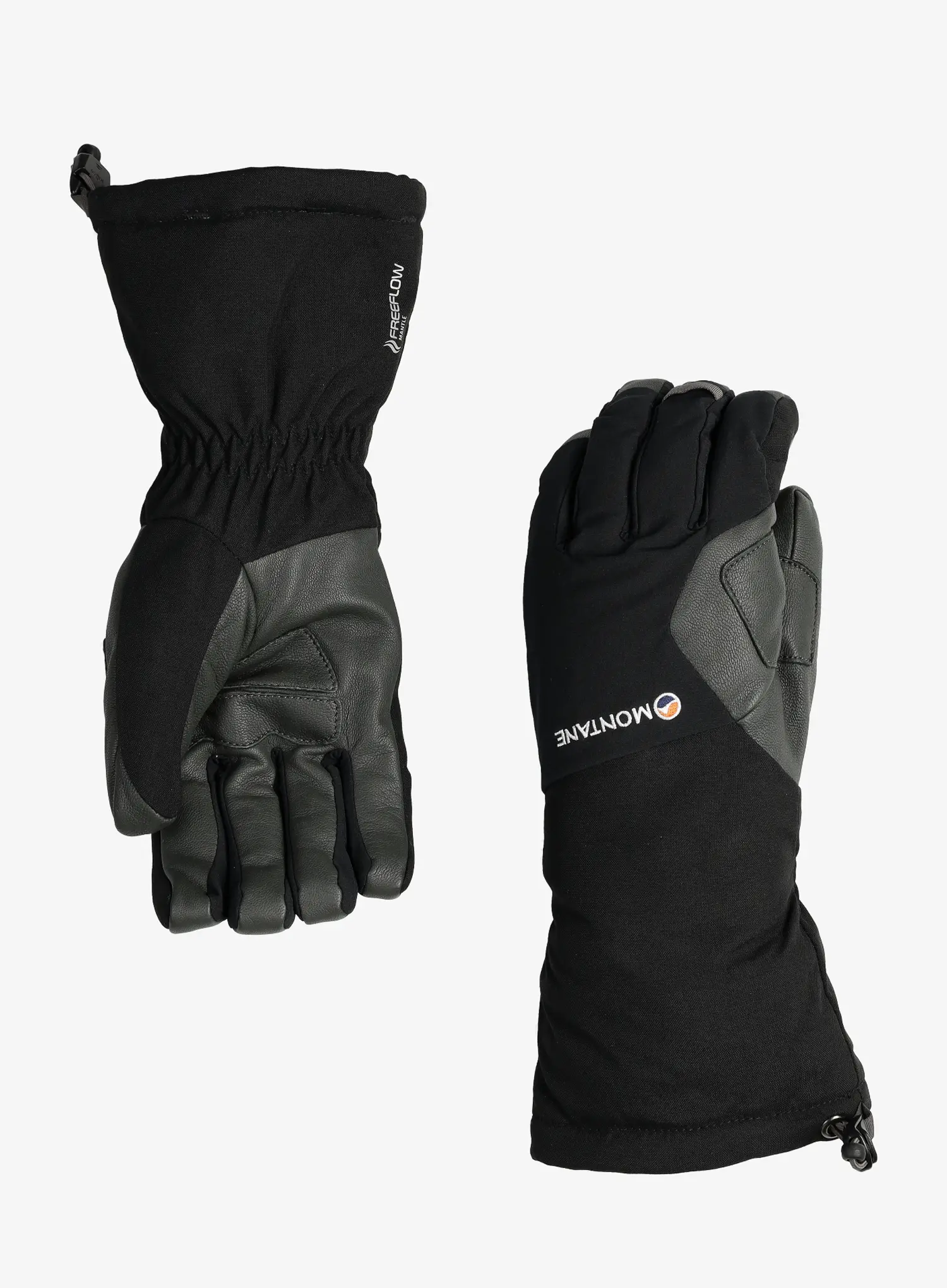 Softshell rukavice Montane Supercell Glove - black