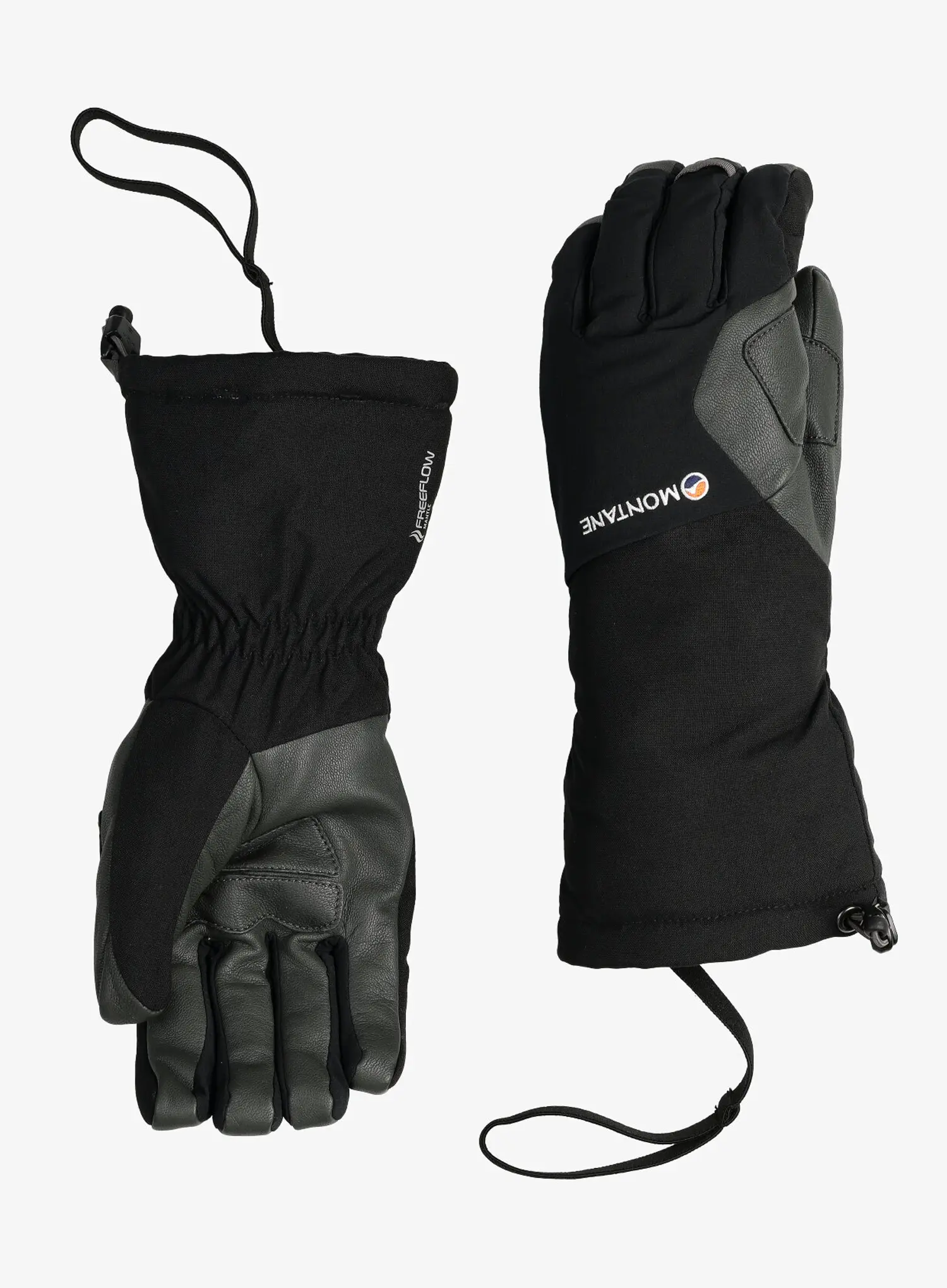 Softshell rukavice Montane Supercell Glove - black
